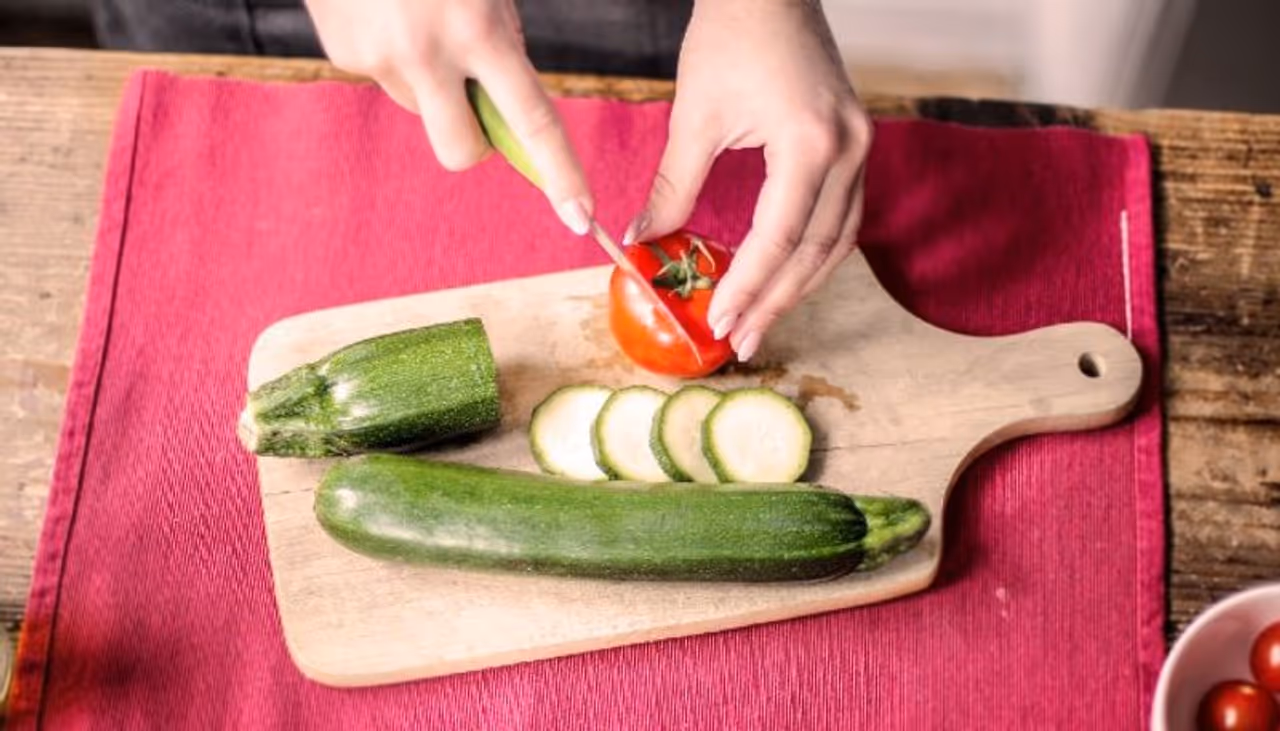 <p><strong>1. Chopping Board: </strong>You use a chopping board every day to slice veggies, fruits and meat. Once used, most people just rinse the board and place it aside. But, did you know a 2014 survey, commissioned by the Global Hygiene Council, revealed that a chopping board can harbour 200% more faecal bacteria than the average toilet seat! Shocking, right? So, next time you're done using your chopping board, don't forget to use a dish soap and a disinfectant to clean the surface properly. </p><p> </p><p>(Photo by Andrea Piacquadio from Pexels)</p> <p><strong>1. Chopping Board: </strong>You use a chopping board every day to slice veggies, fruits and meat. Once used, most people just rinse the board and place it aside. But, did you know a 2014 survey, commissioned by the Global Hygiene Council, revealed that a chopping board can harbour 200% more faecal bacteria than the average toilet seat! Shocking, right? So, next time you're done using your chopping board, don't forget to use a dish soap and a disinfectant to clean the surface properly. </p><p> </p><p>(Photo by Andrea Piacquadio from Pexels)</p>