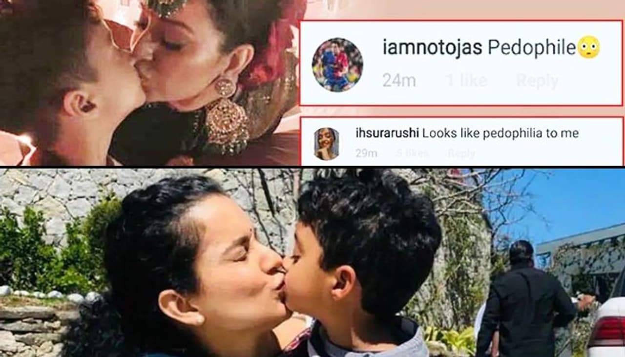 <p>A few days ago, Kangana Ranaut shared an adorable photo of herself kissing the little cutie and gave a delightful caption that brings a smile to your face.</p> <p>A few days ago, Kangana Ranaut shared an adorable photo of herself kissing the little cutie and gave a delightful caption that brings a smile to your face.</p>