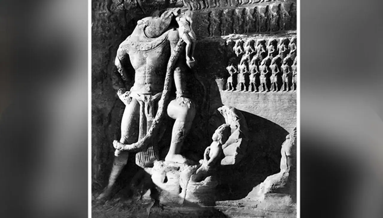 <p><strong>Udaygiri Caves (Vidisha, Madhya Pradesh)</strong></p><p> </p><p>Udaygiri Caves in Vidisha is notable for the sculpture of Vishnu in his man boar avtar of Varaha saving Earth. Reprsnt'n of the same is shown in sculpture in which Bhudevi, the Earth Goddess is shown dangling. The caves have important inscriptions of Chandragupta II & Kumara Gupta</p> <p><strong>Udaygiri Caves (Vidisha, Madhya Pradesh)</strong></p><p> </p><p>Udaygiri Caves in Vidisha is notable for the sculpture of Vishnu in his man boar avtar of Varaha saving Earth. Reprsnt'n of the same is shown in sculpture in which Bhudevi, the Earth Goddess is shown dangling. The caves have important inscriptions of Chandragupta II & Kumara Gupta</p>