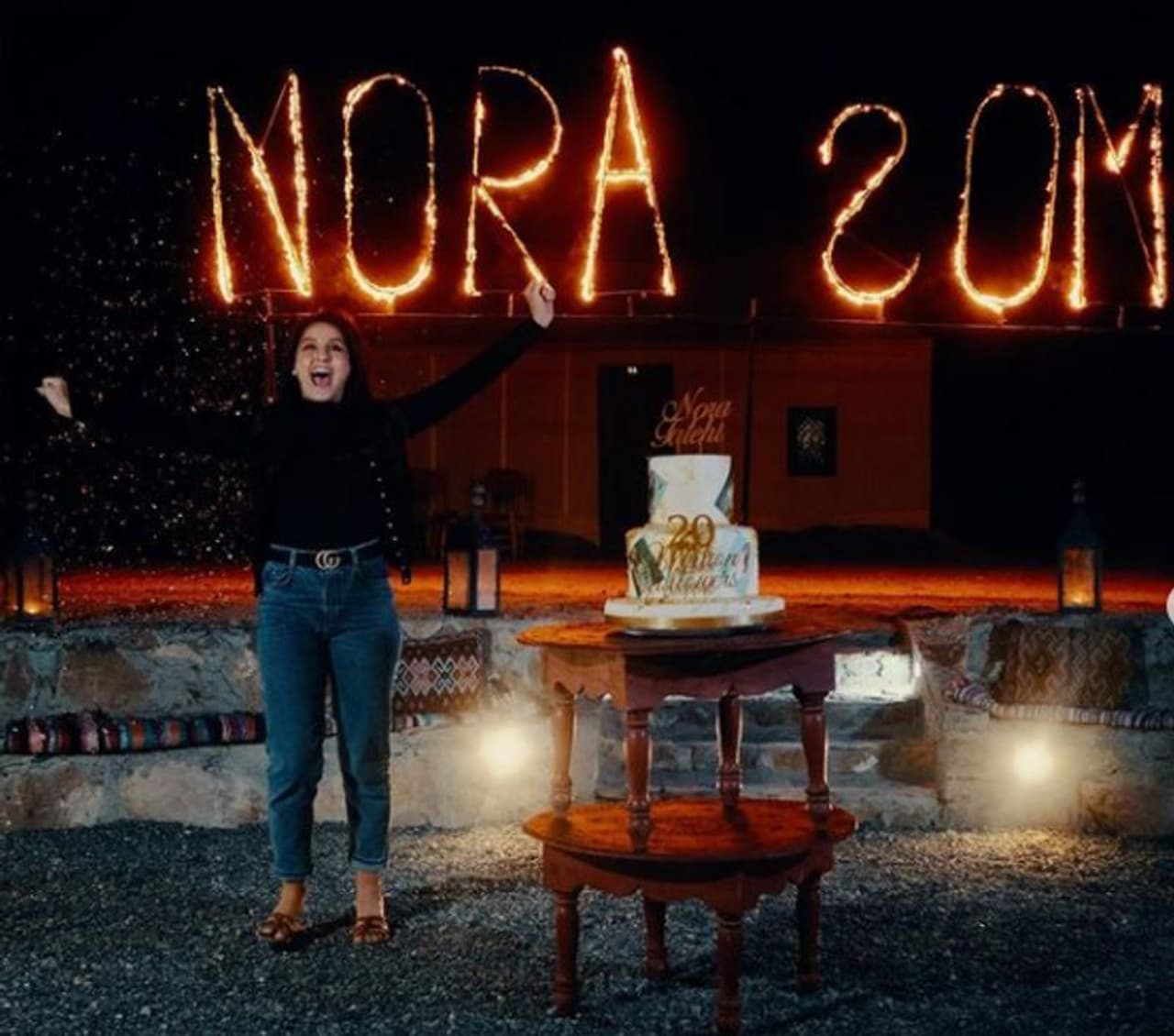 <p>ಬಾಲಿವುಡ್‌ನ ಬಳುಕುವ ಬಳ್ಳಿ ನೋರಾ ಫತೇಹಿ ಅವರ ಇನ್‌ಸ್ಟಾಗ್ರಾಂ ಫಾಲೋವರ್ಸ್ ಸಂಖ್ಯೆ 20 ಮಿಲಿಯನ್ ತಲುಪಿದೆ.</p>