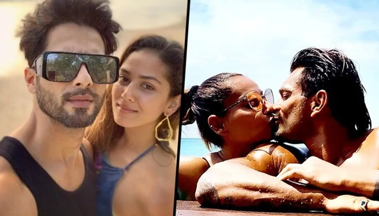 <p>ಇತ್ತೀಚೆಗೆ ದಿಶಾ ಪಟಾನಿಯಿಂದ ಹಿಡಿದು ಸೋನಾಕ್ಷಿ ಸಿನ್ಹಾವರೆಗೆ ವರುಣ್ ಧವನ್ ನಿಂದ ಟೈಗರ್ ಶ್ರಾಫ್ ಮತ್ತು ಇತರೆ ಅನೇಕರು ಮಾಲ್ಡೀವ್ಸ್ ಬೀಚ್ನಲ್ಲಿ ರಿಲ್ಯಾಕ್ಸ್ ಆಗಿದ್ದಾರೆ. ಹಾಗೆಯೇ ಮಾಲ್ಡೀವ್ಸ್ ಅನ್ನು ಹನಿಮೂನ್ ಸ್ಪಾಟ್ ಆಗಿ ಆರಿಸಿಕೊಂಡಿರುವ ಜೋಡಿಗಳು ಇಲ್ಲಿದ್ದಾರೆ. </p> <p>ಇತ್ತೀಚೆಗೆ ದಿಶಾ ಪಟಾನಿಯಿಂದ ಹಿಡಿದು ಸೋನಾಕ್ಷಿ ಸಿನ್ಹಾವರೆಗೆ ವರುಣ್ ಧವನ್ ನಿಂದ ಟೈಗರ್ ಶ್ರಾಫ್ ಮತ್ತು ಇತರೆ ಅನೇಕರು ಮಾಲ್ಡೀವ್ಸ್ ಬೀಚ್ನಲ್ಲಿ ರಿಲ್ಯಾಕ್ಸ್ ಆಗಿದ್ದಾರೆ. ಹಾಗೆಯೇ ಮಾಲ್ಡೀವ್ಸ್ ಅನ್ನು ಹನಿಮೂನ್ ಸ್ಪಾಟ್ ಆಗಿ ಆರಿಸಿಕೊಂಡಿರುವ ಜೋಡಿಗಳು ಇಲ್ಲಿದ್ದಾರೆ. </p>