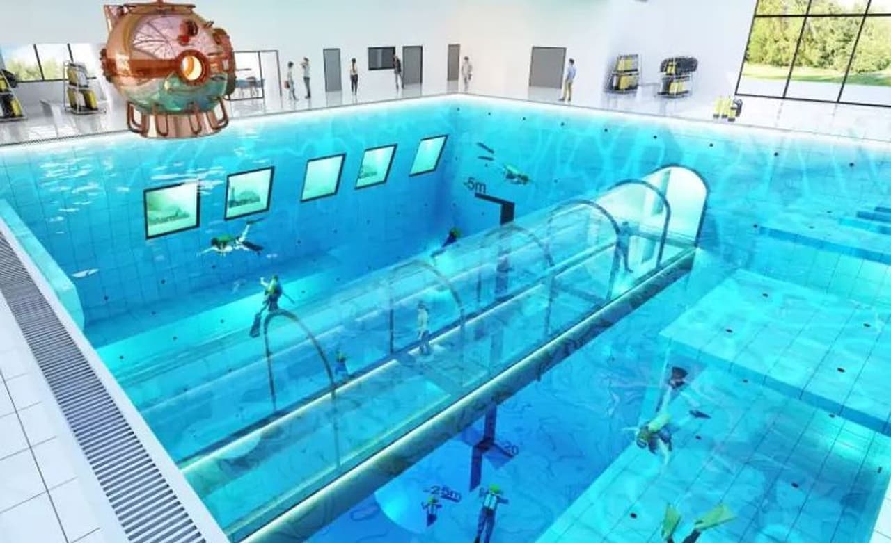 <p>282,517 ക്യൂബിക് അടി ജലമാണ് ഡീപ്പ്സ്പോട്ടിലുള്ളത്. അതായത് 82 അടി നീളമുള്ള ഒരു സാധാരണ സ്വിമ്മിംഗ് പൂളിലുള്ളതിനേക്കാൾ 27 ഇരട്ടിയിലേറെ വെള്ളമെന്നാണ് അധികൃതർ പറയുന്നത്.</p>