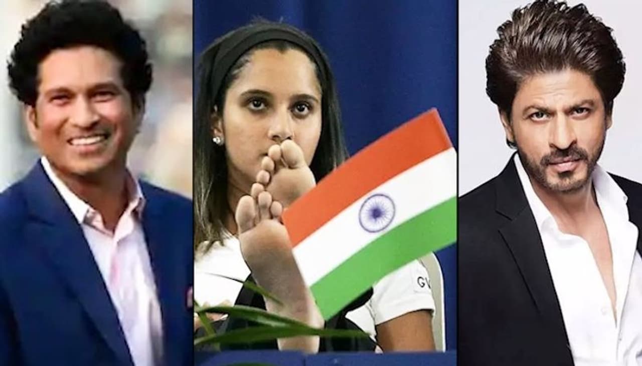 <p>ಶಾರುಖ್ ಖಾನ್, ಸಚಿನ್ ತೆಂಡೂಲ್ಕರ್ ಸಾನಿಯಾ ಮಿರ್ಜಾ ಸೇರಿದ ಅನೇಕ ಸೆಲೆಬ್ರೆಟಿಗಳು ನಮ್ಮ ರಾಷ್ಟ್ರೀಯ ಧ್ವಜವನ್ನು ಅವಮಾನಿಸಿದ ಉದಾಹರಣೆಗಳಿವೆ ಮತ್ತು ಅವರು ತ್ರಿವರ್ಣದ ಬಗ್ಗೆ ನಿರ್ಲಕ್ಷ್ಯ ತೋರಿಸಿ ಸಾಮಾಜಿಕ ಮಾಧ್ಯಮಗಳಲ್ಲಿ ಟ್ರೋಲ್ಗೂ ಗುರಿಯಾಗಿದ್ದಾರೆ.</p> <p>ಶಾರುಖ್ ಖಾನ್, ಸಚಿನ್ ತೆಂಡೂಲ್ಕರ್ ಸಾನಿಯಾ ಮಿರ್ಜಾ ಸೇರಿದ ಅನೇಕ ಸೆಲೆಬ್ರೆಟಿಗಳು ನಮ್ಮ ರಾಷ್ಟ್ರೀಯ ಧ್ವಜವನ್ನು ಅವಮಾನಿಸಿದ ಉದಾಹರಣೆಗಳಿವೆ ಮತ್ತು ಅವರು ತ್ರಿವರ್ಣದ ಬಗ್ಗೆ ನಿರ್ಲಕ್ಷ್ಯ ತೋರಿಸಿ ಸಾಮಾಜಿಕ ಮಾಧ್ಯಮಗಳಲ್ಲಿ ಟ್ರೋಲ್ಗೂ ಗುರಿಯಾಗಿದ್ದಾರೆ.</p>