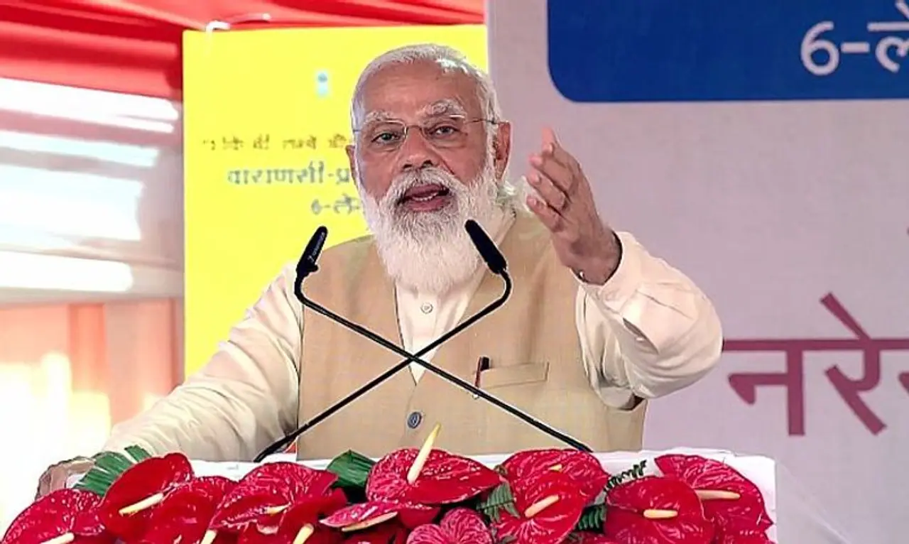 <p>Speaking while inaugurating the six lane widening project of the Varanasi Prayagraj section of NH 19 in Varanasi, Prime Minister Modi said earlier, the decisions of the government were opposed but now the criticism is based on mere apprehensions. He said confusion is spread in society about what has not happened yet, which will never happen. He said these are the same people who have consistently tricked the farmers for decades.</p> <p>Speaking while inaugurating the six lane widening project of the Varanasi Prayagraj section of NH 19 in Varanasi, Prime Minister Modi said earlier, the decisions of the government were opposed but now the criticism is based on mere apprehensions. He said confusion is spread in society about what has not happened yet, which will never happen. He said these are the same people who have consistently tricked the farmers for decades.</p>
