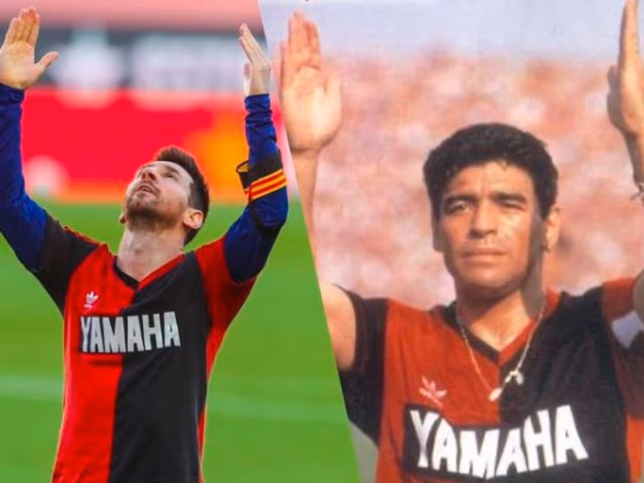 <p>The Royal Spanish Football Federation (RSFF) has fined Argentine superstar Lionel Messi for the most bizarre of reasons. It was done after the latter had taken off his shirt, during a match, to pay tribute to late Argentine great, Diego Maradona.</p> <p>The Royal Spanish Football Federation (RSFF) has fined Argentine superstar Lionel Messi for the most bizarre of reasons. It was done after the latter had taken off his shirt, during a match, to pay tribute to late Argentine great, Diego Maradona.</p>