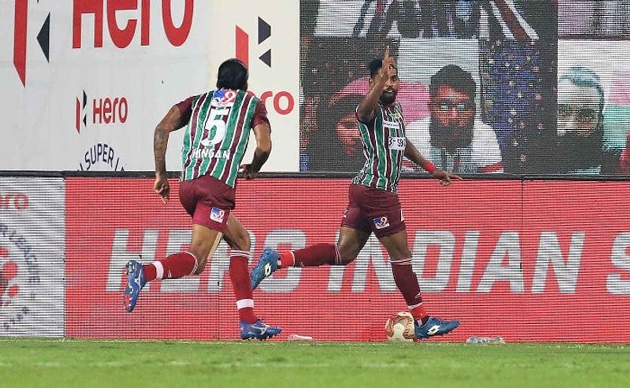 <p>So called defending champions, ATK Mohun Bagan, are continuing their dream debut in the Indian Super League (ISL), as they pipped FC Goa 1 0 on Wednesday. The win took them to the second spot, while Goa stay on sixth.</p> <p>So called defending champions, ATK Mohun Bagan, are continuing their dream debut in the Indian Super League (ISL), as they pipped FC Goa 1 0 on Wednesday. The win took them to the second spot, while Goa stay on sixth.</p>