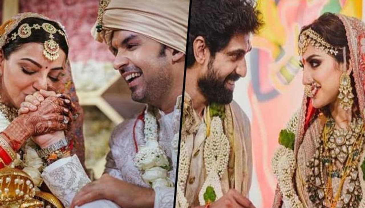 <p style="text align: justify;">Nothing or no one can restrain love from winning if the love is real. That's what these celebrities proved. Wedding day is the most special day in one's life. These celebs from Bollywood and South film industry, the cricket world married their loved ones maintaining all precautions in this challenging time.</p> <p style="text align: justify;">Nothing or no one can restrain love from winning if the love is real. That's what these celebrities proved. Wedding day is the most special day in one's life. These celebs from Bollywood and South film industry, the cricket world married their loved ones maintaining all precautions in this challenging time.</p>