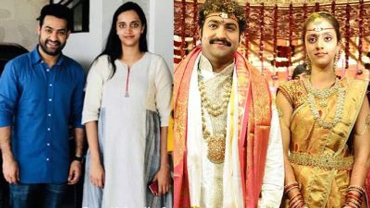 <p style="text align: justify;">జూనియర్ ఎన్టీఆర్ సతీమణి లక్ష్మీ ప్రణతి చందమామలా ఉంటుంది. మీడియాకు, సోషల్ మీడియాకు దూరంగా ఉండే లక్ష్మీ ప్రణతి ఎన్టీఆర్ ని 2011లో వివాహం చేసుకున్నారు. వీరిద్దరి పెద్దలు కుదిర్చిన వివాహం కాగా ఇద్దరు అబ్బాయిలు ఉన్నారు.</p> <p style="text align: justify;">జూనియర్ ఎన్టీఆర్ సతీమణి లక్ష్మీ ప్రణతి చందమామలా ఉంటుంది. మీడియాకు, సోషల్ మీడియాకు దూరంగా ఉండే లక్ష్మీ ప్రణతి ఎన్టీఆర్ ని 2011లో వివాహం చేసుకున్నారు. వీరిద్దరి పెద్దలు కుదిర్చిన వివాహం కాగా ఇద్దరు అబ్బాయిలు ఉన్నారు.</p>