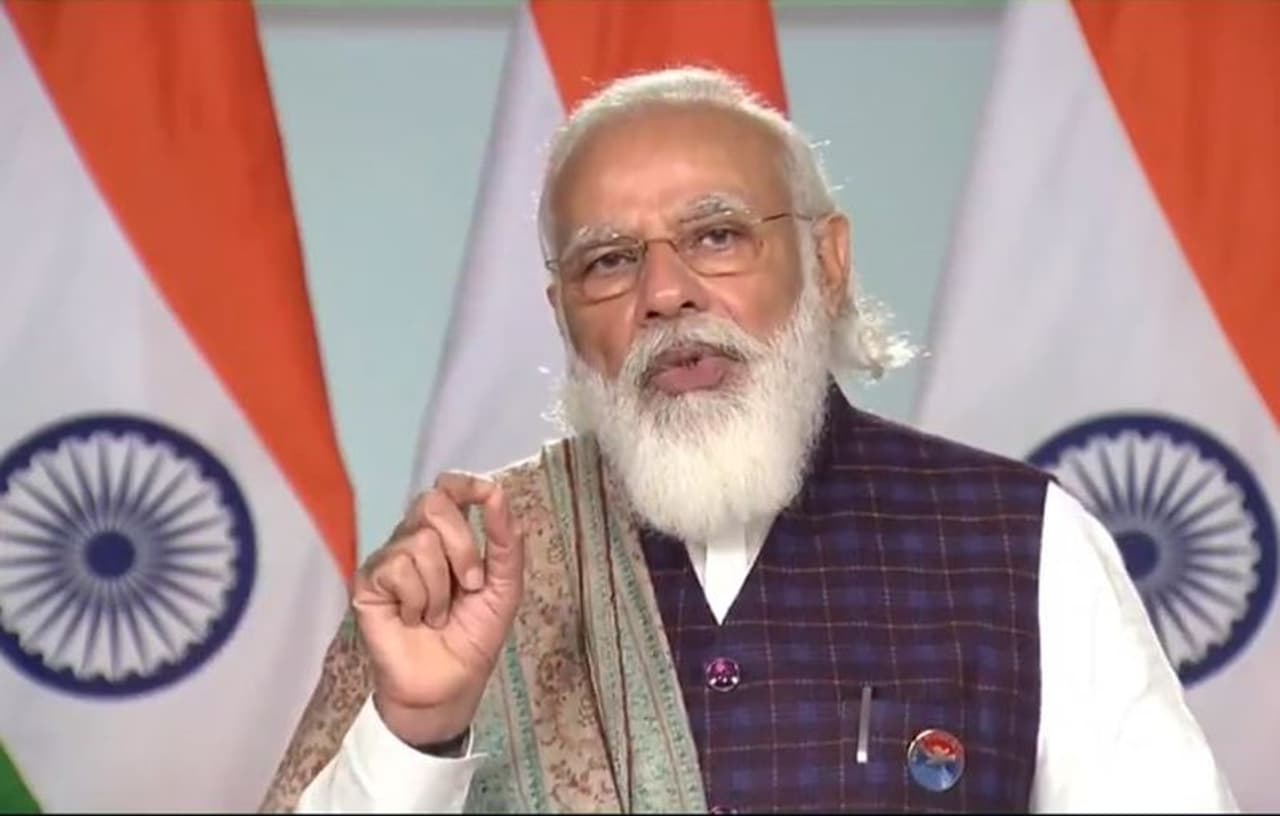 <p>Prime Minister Modi said on Tuesday India will use mobile technology for mass inoculation against the coronavirus disease in the country as chances of the availability of a Covid 19 vaccine soon going up.</p>