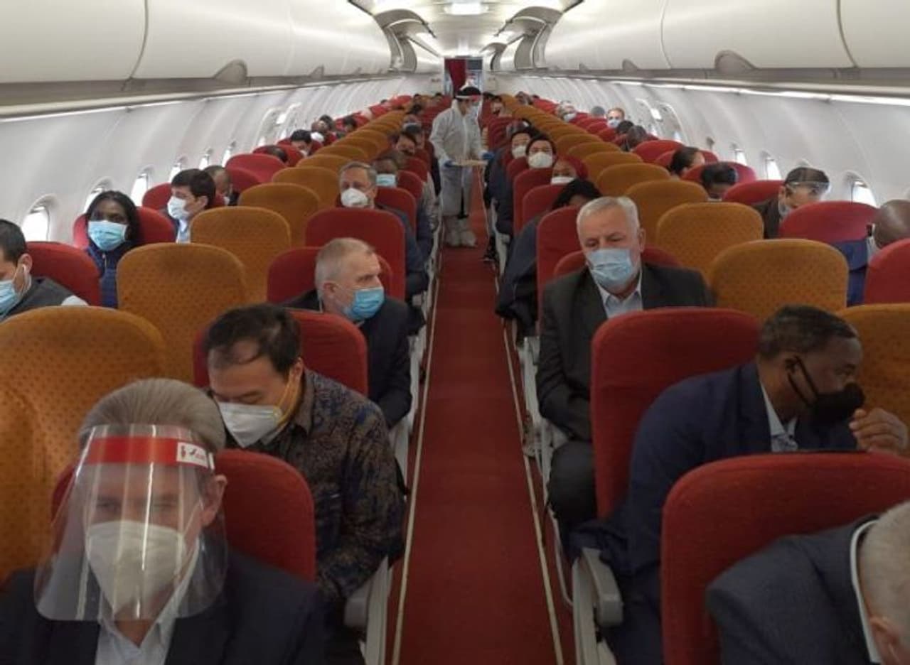 <p>The heads of missions will personally see the development work related to the COVID 19 vaccine development and manufacturing.<br /> </p><p>The visit has been organised by the government of India after a briefing by Indian foreign secretary Harsh Vardhan Shringla on India's vaccine manufacturing capability and potential last month.<br /> </p><p>India had in November briefed 190 heads of the diplomatic mission and international organisations for two hours on its covid related measures, including on vaccine development.</p> <p>The heads of missions will personally see the development work related to the COVID 19 vaccine development and manufacturing.<br /> </p><p>The visit has been organised by the government of India after a briefing by Indian foreign secretary Harsh Vardhan Shringla on India's vaccine manufacturing capability and potential last month.<br /> </p><p>India had in November briefed 190 heads of the diplomatic mission and international organisations for two hours on its covid related measures, including on vaccine development.</p>