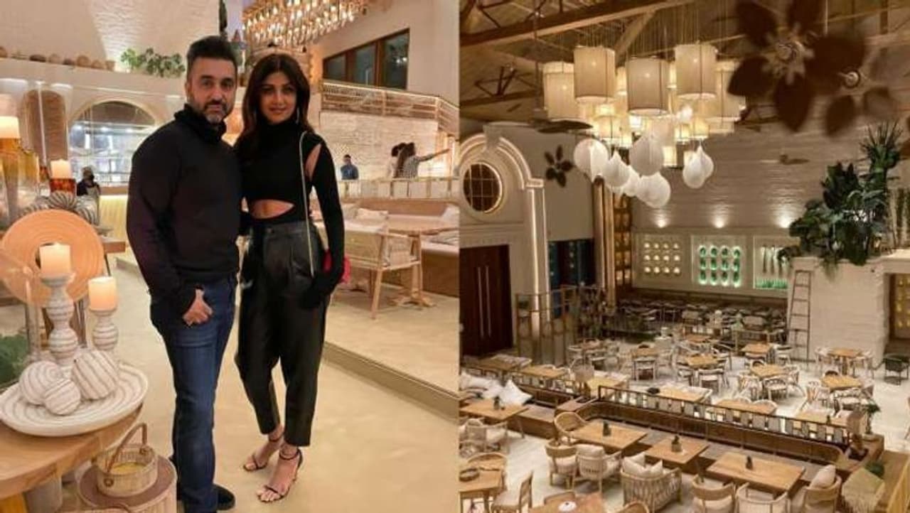 <p>ಶಿಲ್ಪಾ ಶೆಟ್ಟಿ ಅವರು ತಮ್ಮ ಹೊಸ ಐಷಾರಾಮಿ ಮತ್ತು ರಾಯಲ್ ರೆಸ್ಟೋರೆಂಟ್ನ ಒಂದು ಲುಕ್ ಅನ್ನು ಸಾಮಾಜಿಕ ಮಾಧ್ಯಮದಲ್ಲಿ ಹಂಚಿಕೊಂಡಿದ್ದಾರೆ.<br /> </p> <p>ಶಿಲ್ಪಾ ಶೆಟ್ಟಿ ಅವರು ತಮ್ಮ ಹೊಸ ಐಷಾರಾಮಿ ಮತ್ತು ರಾಯಲ್ ರೆಸ್ಟೋರೆಂಟ್ನ ಒಂದು ಲುಕ್ ಅನ್ನು ಸಾಮಾಜಿಕ ಮಾಧ್ಯಮದಲ್ಲಿ ಹಂಚಿಕೊಂಡಿದ್ದಾರೆ.<br /> </p>