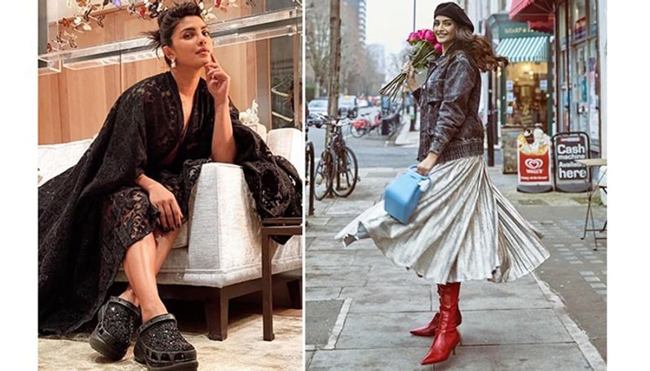 <p style="text align: justify;">Bollywood celebs are best known for trendsetters. A pair of shoes can change your looks, so invest in good footwears that will compliment your dress. Check out your favourite stars and upgrade your footwear collection.</p> <p style="text align: justify;">Bollywood celebs are best known for trendsetters. A pair of shoes can change your looks, so invest in good footwears that will compliment your dress. Check out your favourite stars and upgrade your footwear collection.</p>