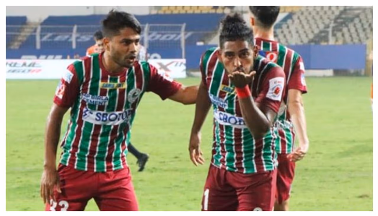 <p>In what turned out to be a nail biting, but frustrating encounter, ATK Mohun Bagan came up with a spirited performance to tame FC Goa 1 0 in the Indian Super League (ISL) 2020 21, at the Fatorda Stadium in Bengaluru, on Wednesday. The win took ATK to the second spot, while Goa stayed in the sixth spot.</p> <p>In what turned out to be a nail biting, but frustrating encounter, ATK Mohun Bagan came up with a spirited performance to tame FC Goa 1 0 in the Indian Super League (ISL) 2020 21, at the Fatorda Stadium in Bengaluru, on Wednesday. The win took ATK to the second spot, while Goa stayed in the sixth spot.</p>