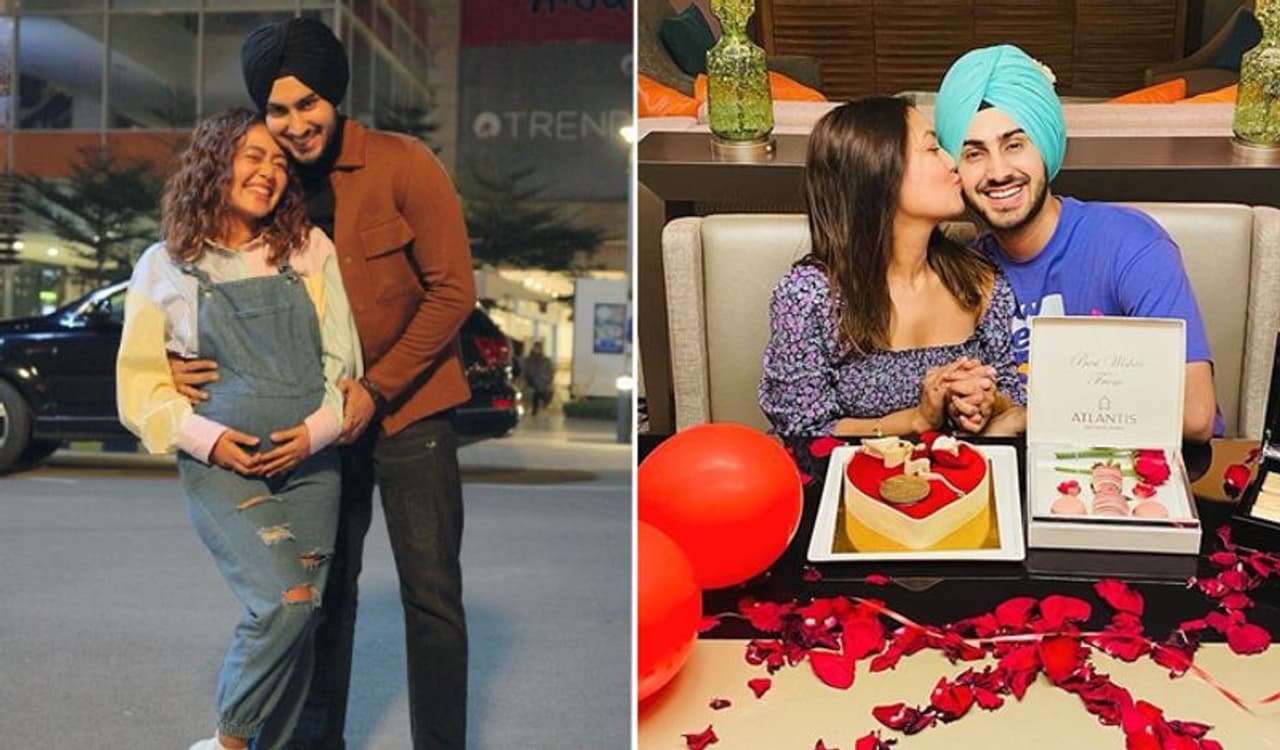 <p>ನೇಹಾ ಕಕ್ಕರ್: ಕೆಲವೇ ದಿನಗಳ ಹಿಂದೆಯಷ್ಟೇ ಜನಪ್ರಿಯ ಗಾಯಕಿ ನೇಹಾ ಕಕ್ಕರ್ ರೋಹನ್ಪ್ರೀತ್ ಸಿಂಗ್ ಜೊತೆ ದಾಂಪತ್ಯ ಜೀವನಕ್ಕೆ ಕಾಲಿಟ್ಟಿದ್ದಾರೆ. ಮದುವೆಯಾದ ಸುಮಾರು ಏಳು ವಾರಗಳ ನಂತರ ಗರ್ಭಧಾರಣೆಯನ್ನು ದೃಢಪಡಿಸಿದ್ದಾರೆ ಈ ಜೋಡಿ. ಈ ಸುದ್ದಿ ನಂತರ ಸೋಷಿಯಲ್ ಮಿಡಿಯಾದಲ್ಲಿ ಟ್ರೆಂಡ್ ಆಗಿದ್ದಾರೆ ಇವರು.</p> <p>ನೇಹಾ ಕಕ್ಕರ್: ಕೆಲವೇ ದಿನಗಳ ಹಿಂದೆಯಷ್ಟೇ ಜನಪ್ರಿಯ ಗಾಯಕಿ ನೇಹಾ ಕಕ್ಕರ್ ರೋಹನ್ಪ್ರೀತ್ ಸಿಂಗ್ ಜೊತೆ ದಾಂಪತ್ಯ ಜೀವನಕ್ಕೆ ಕಾಲಿಟ್ಟಿದ್ದಾರೆ. ಮದುವೆಯಾದ ಸುಮಾರು ಏಳು ವಾರಗಳ ನಂತರ ಗರ್ಭಧಾರಣೆಯನ್ನು ದೃಢಪಡಿಸಿದ್ದಾರೆ ಈ ಜೋಡಿ. ಈ ಸುದ್ದಿ ನಂತರ ಸೋಷಿಯಲ್ ಮಿಡಿಯಾದಲ್ಲಿ ಟ್ರೆಂಡ್ ಆಗಿದ್ದಾರೆ ಇವರು.</p>