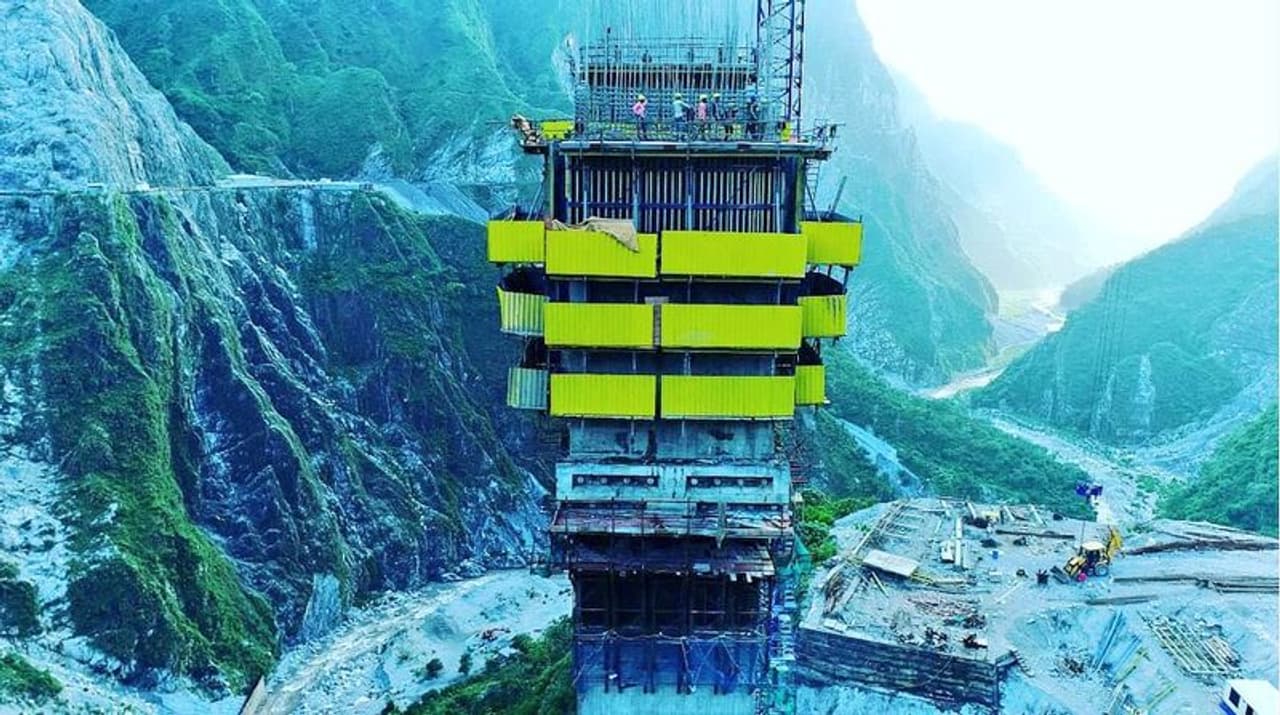 <p>The Anji Khad Bridge, an engineering marvel, is India’s cable stayed bridge. It will connect Katra and Reasi in Jammu and Kashmir. </p> <p>The Anji Khad Bridge, an engineering marvel, is India’s cable stayed bridge. It will connect Katra and Reasi in Jammu and Kashmir. </p>
