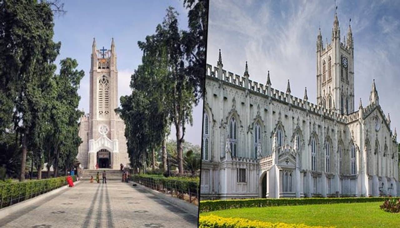 <p style="text align: justify;">India has some beautiful and gorgeous churches where you could visit this Christmas if Covid 19 had not hit the nation. But, don't worry check out and know about these beauties here.</p> <p style="text align: justify;">India has some beautiful and gorgeous churches where you could visit this Christmas if Covid 19 had not hit the nation. But, don't worry check out and know about these beauties here.</p>