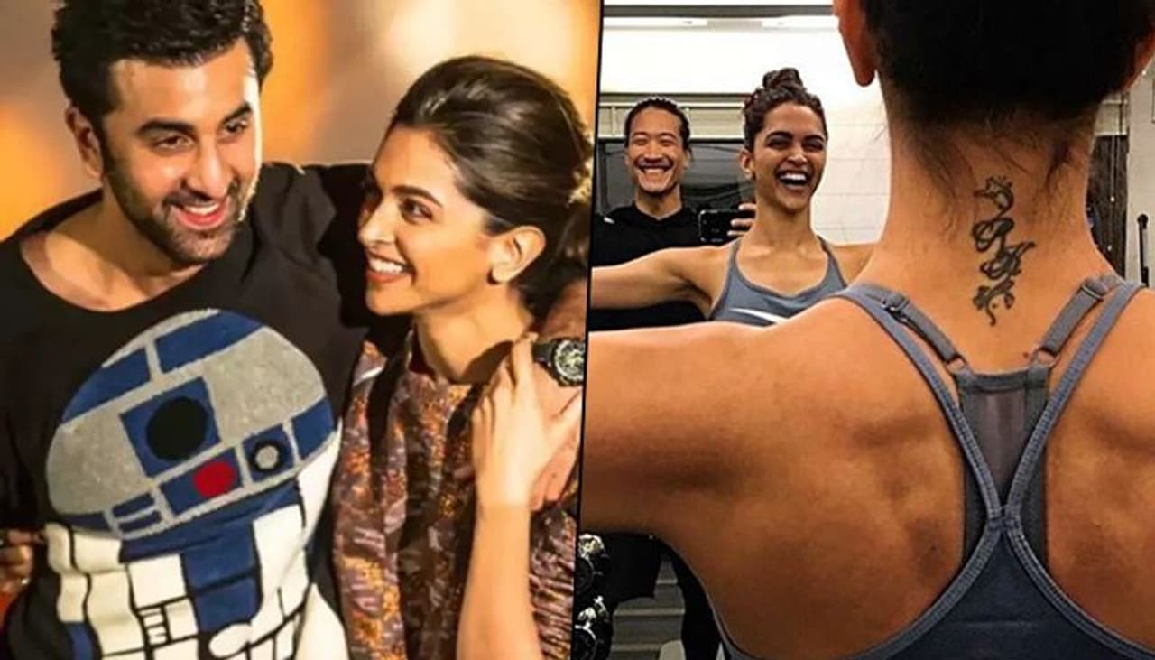 <p>Deepika Padukone finally reacted to removing ex boyfriend Ranbir Kapoor's tattoo on the back of her neck. Her tattoo was the most talked about topics in Bollywood where she has inked initials of Ranbir Kapoor whom she dated long back.</p> <p>Deepika Padukone finally reacted to removing ex boyfriend Ranbir Kapoor's tattoo on the back of her neck. Her tattoo was the most talked about topics in Bollywood where she has inked initials of Ranbir Kapoor whom she dated long back.</p>