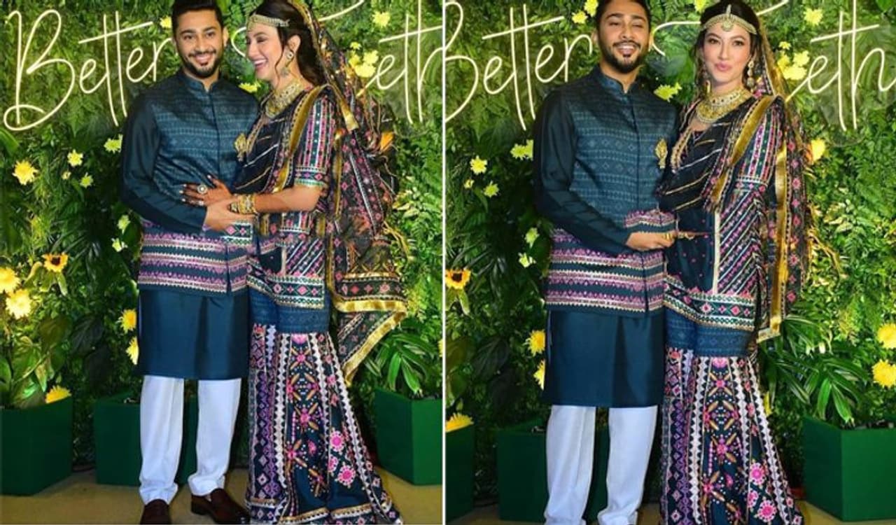<p>The soon to be married couple&nbsp; Gauhar Khan and Zaid Darbar are enjoying their pre wedding functions and festivities to the fullest.</p><p>&nbsp;</p>