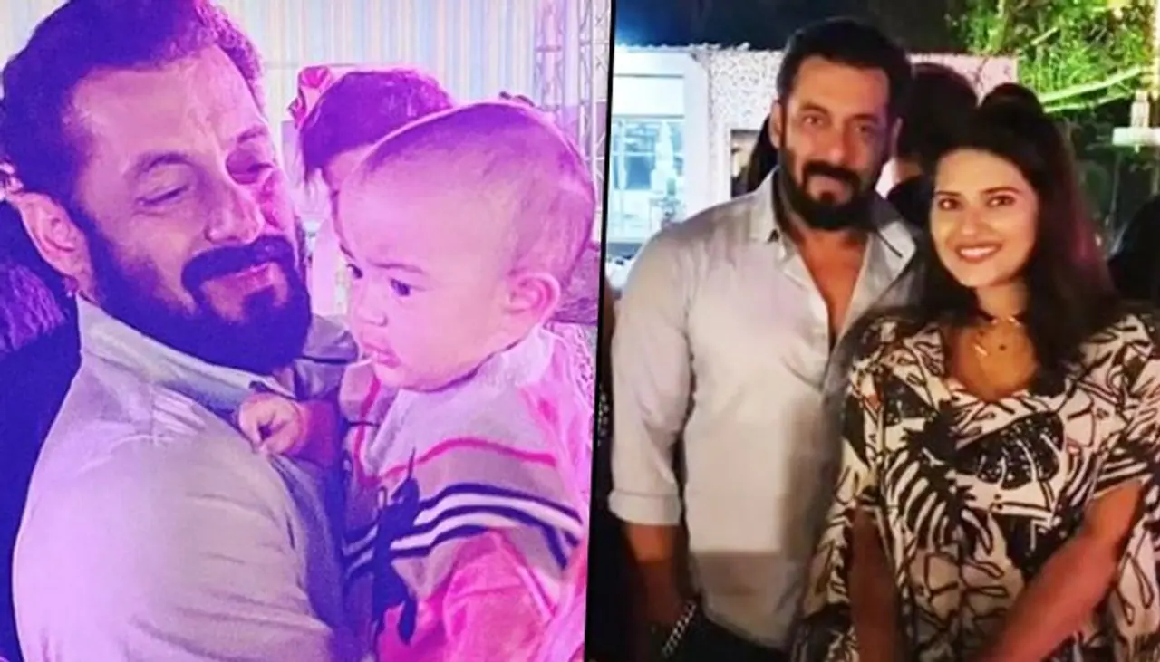 <p>Like always, Salman Khan celebrated his birthday at his Panvel farmhouse and this time he was not alone to blow candles. Salman was also seen cutting the cake with his niece Ayat, who marked her first birthday with him. </p> <p>Like always, Salman Khan celebrated his birthday at his Panvel farmhouse and this time he was not alone to blow candles. Salman was also seen cutting the cake with his niece Ayat, who marked her first birthday with him. </p>