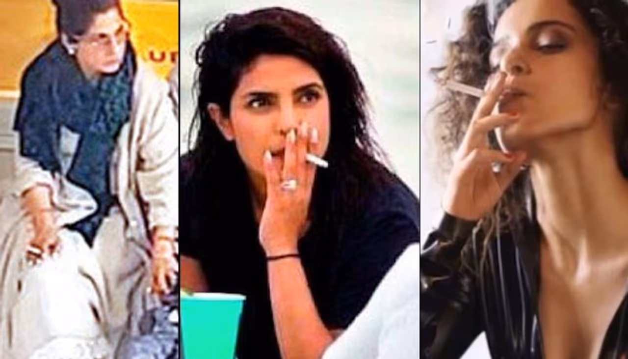 <p>We have seen many Bollywood actors smoking in public. From Shah Rukh Khan to Ajay Devgn, we have seen them in pictures and video. Many have quit smoking, but some actors like Ranbir Kapoor, Saif Ali Khan, and Salman Khan have often been spotted smoking in public places. So today we will take a look at some actresses who were clicked smoking in real life.</p> <p>We have seen many Bollywood actors smoking in public. From Shah Rukh Khan to Ajay Devgn, we have seen them in pictures and video. Many have quit smoking, but some actors like Ranbir Kapoor, Saif Ali Khan, and Salman Khan have often been spotted smoking in public places. So today we will take a look at some actresses who were clicked smoking in real life.</p>