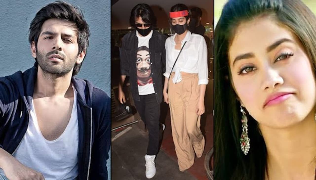 <p style="text align: justify;">Kartik Aaryan and Janhavi Kapoor at the new hot topic of the film industry as the rumours of them dating are making rounds.</p><p> </p> <p style="text align: justify;">Kartik Aaryan and Janhavi Kapoor at the new hot topic of the film industry as the rumours of them dating are making rounds.</p><p> </p>