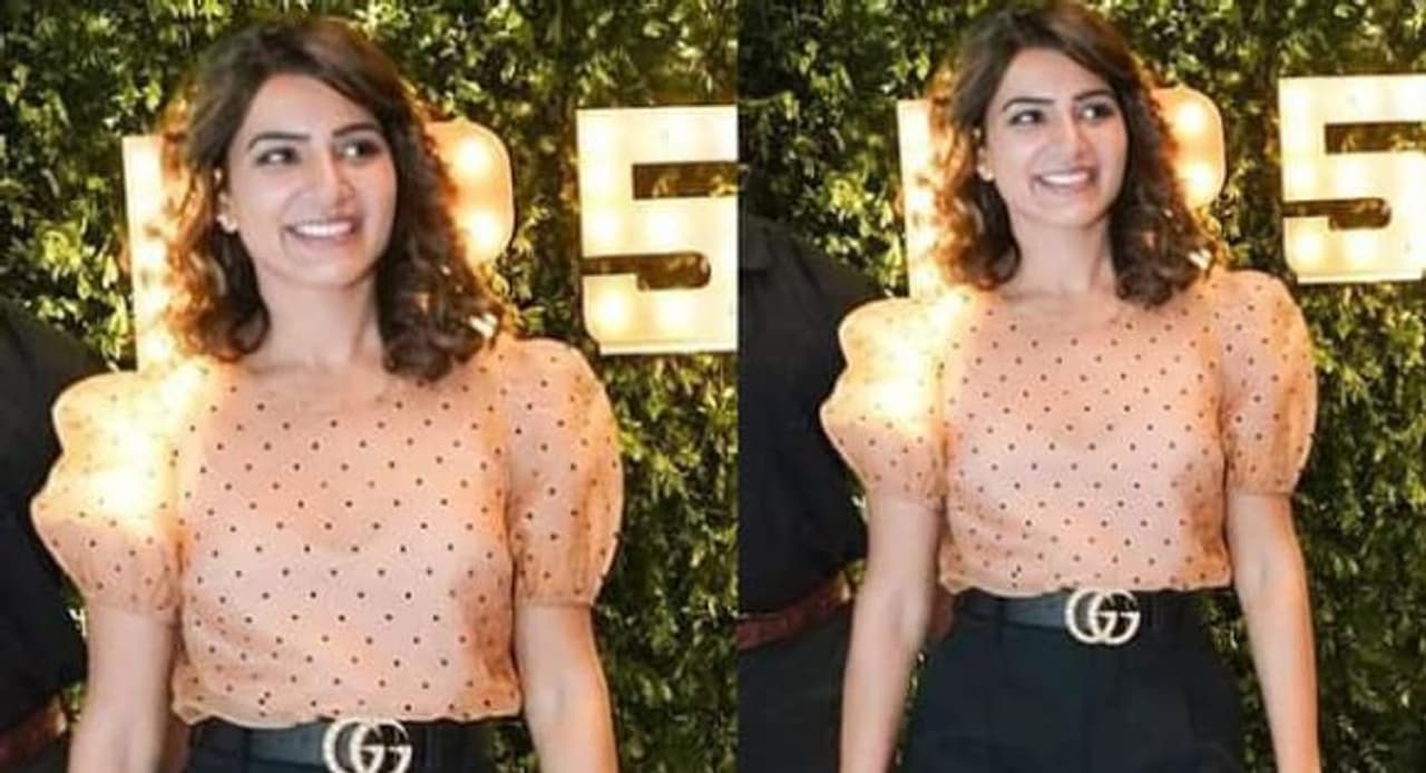 <p>Samantha, who is also known for her active presence on social media apart from her movies, shared a glimpse of a 'day in her life'. The actress keeps her fans entertained by sharing pictures from her daily life, sets and some adorable pictures with her furry baby.</p> <p>Samantha, who is also known for her active presence on social media apart from her movies, shared a glimpse of a 'day in her life'. The actress keeps her fans entertained by sharing pictures from her daily life, sets and some adorable pictures with her furry baby.</p>