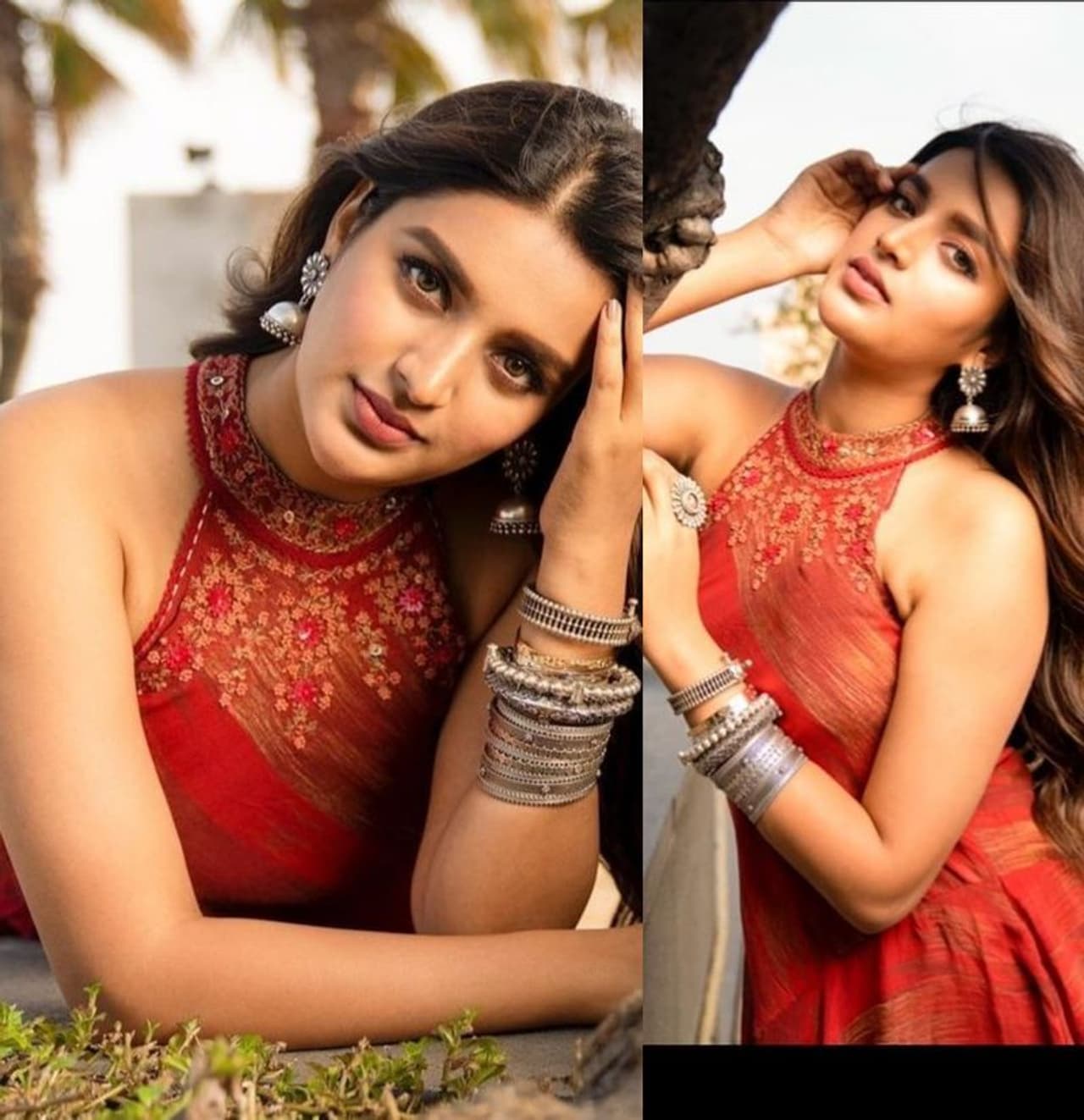 <p><br />స్లీవ్ లెస్ లాంగ్ ఫ్రాక్ లో నిధి గ్లామర్ షోకి తెరలేపారు. ముఖ్యంగా నిధి కిల్లింగ్ లుక్స్ మతిపోగొట్టేలా ఉన్నాయి. </p> <p><br />స్లీవ్ లెస్ లాంగ్ ఫ్రాక్ లో నిధి గ్లామర్ షోకి తెరలేపారు. ముఖ్యంగా నిధి కిల్లింగ్ లుక్స్ మతిపోగొట్టేలా ఉన్నాయి. </p>