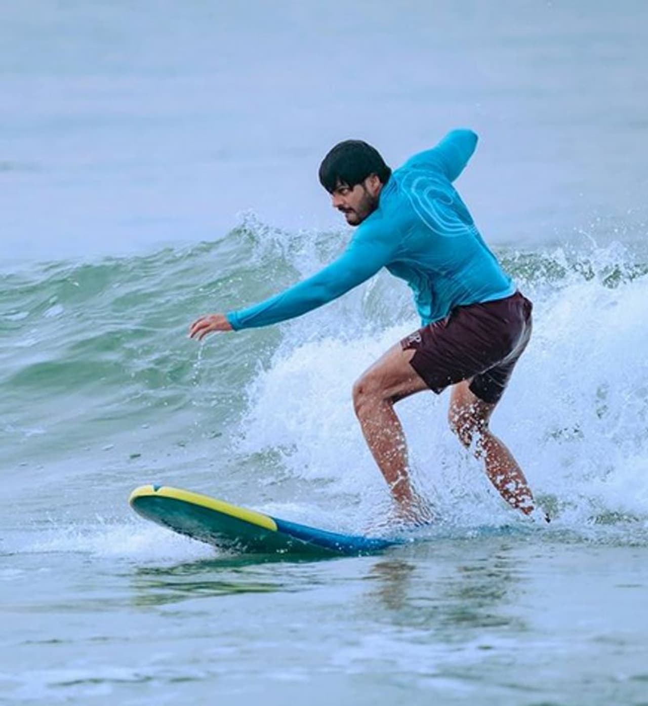 <p>സുദേവ് നായര്‍ അടുത്തിടെ വര്‍ക്കലയില്‍ സര്‍ഫിംഗ് നടത്തിയിരുന്നു.</p>