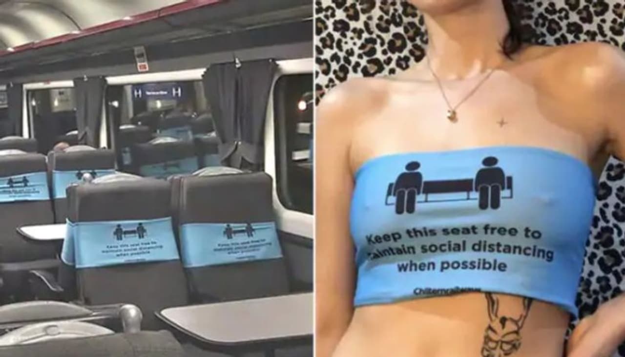 <p>ಈ ದಿನಗಳಲ್ಲಿ ಫ್ಯಾಶನ್ ಡಿಸೈನರ್ ತಯಾರಿಸಿದ ಕ್ರಾಪ್ ಟಾಪ್ ಬಗ್ಗೆ ಸೋಶಿಯಲ್ ಮೀಡಿಯಾದಲ್ಲಿ ಸಖತ್ ಸುದ್ದಿಯಾಗಿದೆ. ಅದಕ್ಕೆ ಕಾರಣ ಅದನ್ನು ರೈಲಿನಿಂದ ಕದ್ದ ಸೀಟ್ ಕವರ್ನಿಂದ ಮಾಡಿದ್ದಾರೆ, ಈ ಬೋಲ್ಡ್ ಟಾಪ್ ಕಾರಣದಿಂದ ತೊಂದರೆಗೆ ಸಹ ಒಳಗಾಗಿದ್ದಾರೆ ಅದನ್ನು ಧರಿಸಿ ಪೋಸ್ ನೀಡಿದ ಮಹರಿ ಥರ್ಸ್ಟನ್.</p> <p>ಈ ದಿನಗಳಲ್ಲಿ ಫ್ಯಾಶನ್ ಡಿಸೈನರ್ ತಯಾರಿಸಿದ ಕ್ರಾಪ್ ಟಾಪ್ ಬಗ್ಗೆ ಸೋಶಿಯಲ್ ಮೀಡಿಯಾದಲ್ಲಿ ಸಖತ್ ಸುದ್ದಿಯಾಗಿದೆ. ಅದಕ್ಕೆ ಕಾರಣ ಅದನ್ನು ರೈಲಿನಿಂದ ಕದ್ದ ಸೀಟ್ ಕವರ್ನಿಂದ ಮಾಡಿದ್ದಾರೆ, ಈ ಬೋಲ್ಡ್ ಟಾಪ್ ಕಾರಣದಿಂದ ತೊಂದರೆಗೆ ಸಹ ಒಳಗಾಗಿದ್ದಾರೆ ಅದನ್ನು ಧರಿಸಿ ಪೋಸ್ ನೀಡಿದ ಮಹರಿ ಥರ್ಸ್ಟನ್.</p>