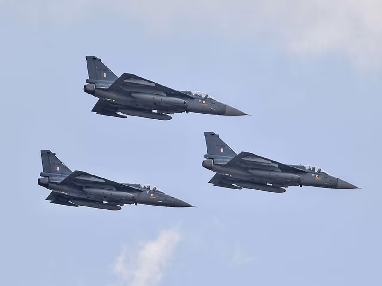 <p>Asserting that Light Combat Aircraft Tejas was better than its foreign equivalents on various parameters, Defence Minister Rajnath Singh on Tuesday said that the HAL will get orders for the aircraft from several countries very soon.<br /> </p><p>Countries like Sri Lanka and Egypt have already shown interest in indigenously built Light Combat Aircraft Tejas.<br /> </p><p>The defence minister is in Bengaluru to attend the Aero India show, starting February 3. He also inaugurated the second production line of LCA Tejas in the city.</p> <p>Asserting that Light Combat Aircraft Tejas was better than its foreign equivalents on various parameters, Defence Minister Rajnath Singh on Tuesday said that the HAL will get orders for the aircraft from several countries very soon.<br /> </p><p>Countries like Sri Lanka and Egypt have already shown interest in indigenously built Light Combat Aircraft Tejas.<br /> </p><p>The defence minister is in Bengaluru to attend the Aero India show, starting February 3. He also inaugurated the second production line of LCA Tejas in the city.</p>