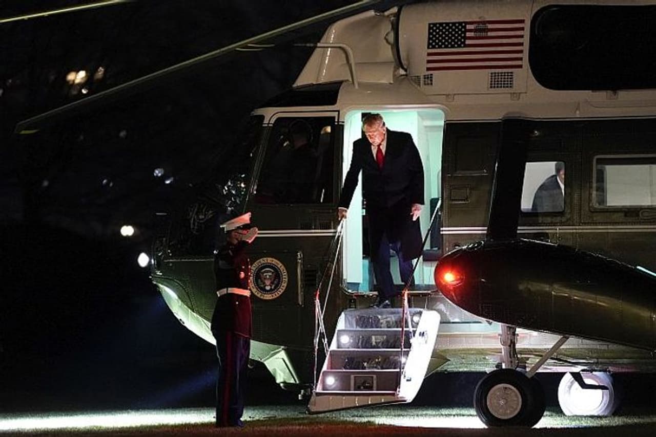 <p>Donald Trump has become the first American President to be impeached twice in his tenure by the House of Representatives.<br /> </p><p>President Donald Trump was impeached in a 232 197 vote with 10 Republicans joining Democrats in voting against the president for his role in inciting protesters who stormed the Capitol Hill. <br /> </p><p>The Republicans who backed the impeachment motion included Representative Liz Cheney of Wyoming, the party's third ranking leader in the House.</p> <p>Donald Trump has become the first American President to be impeached twice in his tenure by the House of Representatives.<br /> </p><p>President Donald Trump was impeached in a 232 197 vote with 10 Republicans joining Democrats in voting against the president for his role in inciting protesters who stormed the Capitol Hill. <br /> </p><p>The Republicans who backed the impeachment motion included Representative Liz Cheney of Wyoming, the party's third ranking leader in the House.</p>