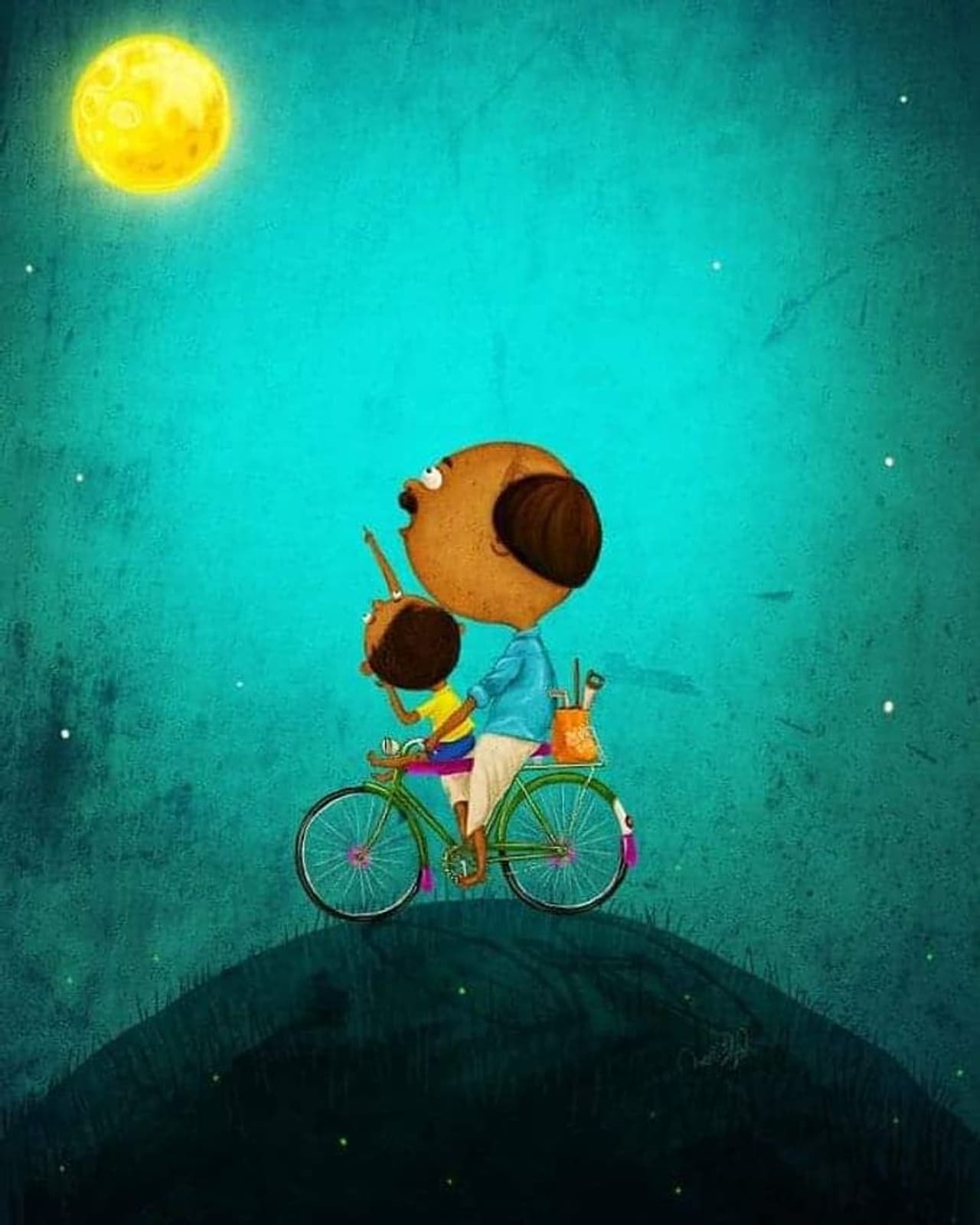 <p><strong>അഛാ... അമ്പിളി മാമന്.... : അ</strong>ച്ഛന് ആശാരിപ്പണിയായിരുന്നു. എവിടെ പോയാലും അദ്ദേഹത്തിന്റെ കൈയില് ഒരു കവറുണ്ടാകും. നാട്ടിലെ ഒരു ടെക്സ്റ്റൈല്സിന്റെ കവറാണത്. അതിലാണ് അച്ഛന്റെ പണിയായുധങ്ങള് വച്ചിട്ടുണ്ടാകുക. അച്ഛന്റെ ചിത്രം വരയ്ക്കുകയാണെങ്കില് കൂടെ ആ കവറും വരയ്ക്കാന് ഞാന് പ്രത്യേകം ശ്രദ്ധിക്കാറുണ്ട്. അന്നത്തെ അദ്ദേഹത്തിന്റെ വാഹനമായിരുന്നു സൈക്കിള്. അച്ഛനും ഞാനും മിക്കവാറും ആ സൈക്കിളിലാകും യാത്ര. ഹെര്കുലീസ് സൈക്കിളിന്റെ ഹാന്റിലില് മുറുക്കെ പിടിച്ച് മുന്നിലെ കമ്പിപ്പടിയില് ഞാനിരിക്കും. അങ്ങനെ ഞങ്ങള് രണ്ട് പേരും നാടുനീളെ ചവിട്ടിനടക്കും. നിലാവുള്ള, തെളിഞ്ഞ ആകാശമുള്ള രാത്രികളില് അച്ഛന് എന്നെയും ഇരുത്തി സൈക്കിള് ചവിട്ടും. ഒന്നെങ്കില് വിശാലമായ ഏതെങ്കിലും തുറസായ സ്ഥലത്ത്, അല്ലെങ്കില് തൊട്ടടുത്തുള്ള ഏതെങ്കിലും കുന്നിന് മുകളിലേക്കാകും ഞങ്ങളുടെ യാത്ര. അവിടെ നിന്ന് ഞങ്ങളിരുവരും ആകാശത്തേക്ക് നോക്കിയിരിക്കും. ഞങ്ങള്ക്ക്, അച്ഛനും മകനും ആകാശവും നക്ഷത്രങ്ങളും എന്നും വീക്നസായിരുന്നു. അന്ന് അച്ഛനെനിക്ക് തിരുവാതിര നക്ഷത്രത്തെയും ചെവ്വയേയും കാണിച്ച് തരും. പിന്നെ പേരറിയാത്ത, അനേകായിരം നക്ഷത്രത്തെയും അതിന് നടുവിലെ ചന്ദ്രനെയും കാണിച്ച് അദ്ദേഹം ഓരോ കഥകള് പറയും. ഉല്ക്കകള്, വാല് നക്ഷത്രങ്ങള്, നക്ഷത്ര സമൂഹങ്ങള്.... അങ്ങനെ ആകാശത്തോളം വലിയ കഥകള് അച്ഛന് എനിക്ക് പറഞ്ഞു തരും. അതൊക്കെ കേട്ട് അന്തം വിട്ട് ഞാന് ആ പാതിരാവില് കണ്ണും മിഴിച്ച് ഇരിക്കും. അങ്ങനെ എത്രയെത്ര രാത്രികള്... </p> <p><strong>അഛാ... അമ്പിളി മാമന്.... : അ</strong>ച്ഛന് ആശാരിപ്പണിയായിരുന്നു. എവിടെ പോയാലും അദ്ദേഹത്തിന്റെ കൈയില് ഒരു കവറുണ്ടാകും. നാട്ടിലെ ഒരു ടെക്സ്റ്റൈല്സിന്റെ കവറാണത്. അതിലാണ് അച്ഛന്റെ പണിയായുധങ്ങള് വച്ചിട്ടുണ്ടാകുക. അച്ഛന്റെ ചിത്രം വരയ്ക്കുകയാണെങ്കില് കൂടെ ആ കവറും വരയ്ക്കാന് ഞാന് പ്രത്യേകം ശ്രദ്ധിക്കാറുണ്ട്. അന്നത്തെ അദ്ദേഹത്തിന്റെ വാഹനമായിരുന്നു സൈക്കിള്. അച്ഛനും ഞാനും മിക്കവാറും ആ സൈക്കിളിലാകും യാത്ര. ഹെര്കുലീസ് സൈക്കിളിന്റെ ഹാന്റിലില് മുറുക്കെ പിടിച്ച് മുന്നിലെ കമ്പിപ്പടിയില് ഞാനിരിക്കും. അങ്ങനെ ഞങ്ങള് രണ്ട് പേരും നാടുനീളെ ചവിട്ടിനടക്കും. നിലാവുള്ള, തെളിഞ്ഞ ആകാശമുള്ള രാത്രികളില് അച്ഛന് എന്നെയും ഇരുത്തി സൈക്കിള് ചവിട്ടും. ഒന്നെങ്കില് വിശാലമായ ഏതെങ്കിലും തുറസായ സ്ഥലത്ത്, അല്ലെങ്കില് തൊട്ടടുത്തുള്ള ഏതെങ്കിലും കുന്നിന് മുകളിലേക്കാകും ഞങ്ങളുടെ യാത്ര. അവിടെ നിന്ന് ഞങ്ങളിരുവരും ആകാശത്തേക്ക് നോക്കിയിരിക്കും. ഞങ്ങള്ക്ക്, അച്ഛനും മകനും ആകാശവും നക്ഷത്രങ്ങളും എന്നും വീക്നസായിരുന്നു. അന്ന് അച്ഛനെനിക്ക് തിരുവാതിര നക്ഷത്രത്തെയും ചെവ്വയേയും കാണിച്ച് തരും. പിന്നെ പേരറിയാത്ത, അനേകായിരം നക്ഷത്രത്തെയും അതിന് നടുവിലെ ചന്ദ്രനെയും കാണിച്ച് അദ്ദേഹം ഓരോ കഥകള് പറയും. ഉല്ക്കകള്, വാല് നക്ഷത്രങ്ങള്, നക്ഷത്ര സമൂഹങ്ങള്.... അങ്ങനെ ആകാശത്തോളം വലിയ കഥകള് അച്ഛന് എനിക്ക് പറഞ്ഞു തരും. അതൊക്കെ കേട്ട് അന്തം വിട്ട് ഞാന് ആ പാതിരാവില് കണ്ണും മിഴിച്ച് ഇരിക്കും. അങ്ങനെ എത്രയെത്ര രാത്രികള്... </p>