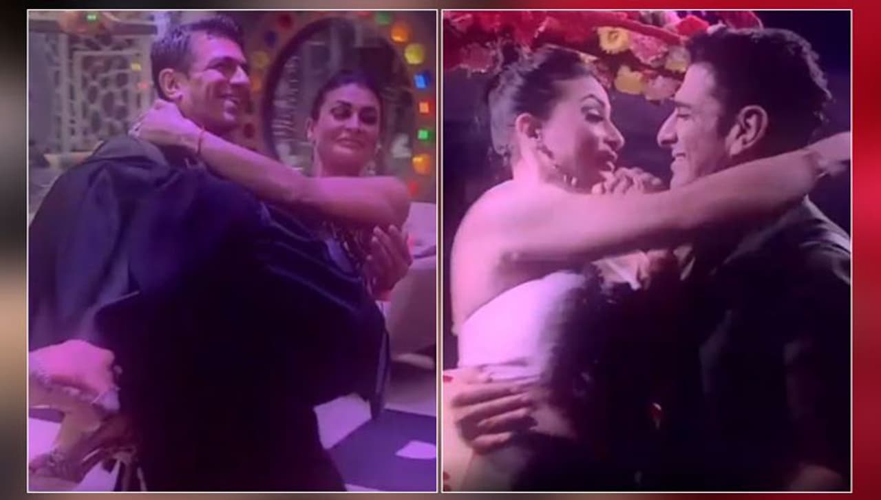 <p style="text align: justify;">Eijaz fell in love with Pavitra and vice versa, but he was not sure about the relationship. When Pavitra got evicted from the house and came back during the family week, it is then, Eijaz realised and professed his love for Pavitra.<br /> </p> <p style="text align: justify;">Eijaz fell in love with Pavitra and vice versa, but he was not sure about the relationship. When Pavitra got evicted from the house and came back during the family week, it is then, Eijaz realised and professed his love for Pavitra.<br /> </p>