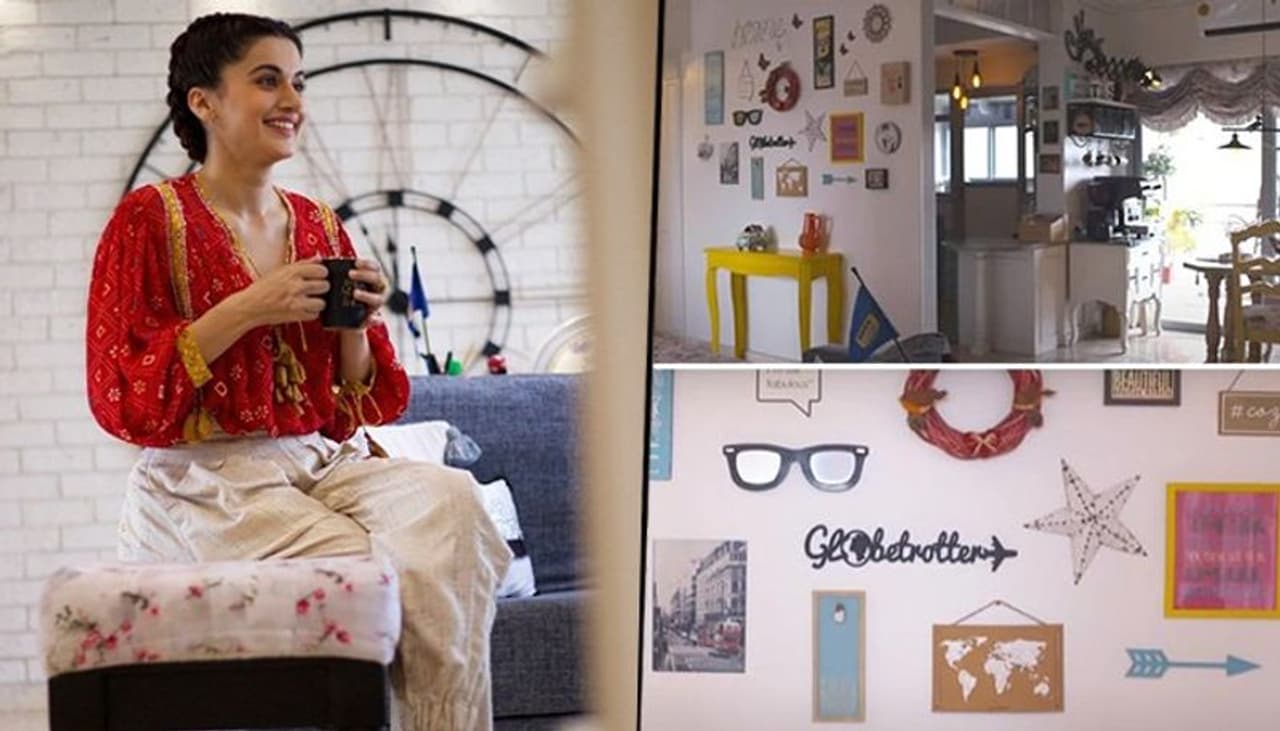 <p>ಬಾಲಿವುಡ್ ಮತ್ತು ದಕ್ಷಿಣ ಭಾರತೀಯ ನಟಿ ತಾಪ್ಸಿ ಪನ್ನು ಮುಂಬೈಯಲ್ಲಿ ಎರಡು ವರ್ಷಗಳಿಂದ ಮನೆ ಹೊಂದಿದ್ದಾರೆ. ತಪ್ಪಡ್ನಂಥ ಚಿತ್ರದಲ್ಲಿ ನಟಿಸಿದ ಈ ನಟಿಯ ಟೇಸ್ಟ್ ಸೂಪರ್ ಆಗಿದೆ. </p> <p>ಬಾಲಿವುಡ್ ಮತ್ತು ದಕ್ಷಿಣ ಭಾರತೀಯ ನಟಿ ತಾಪ್ಸಿ ಪನ್ನು ಮುಂಬೈಯಲ್ಲಿ ಎರಡು ವರ್ಷಗಳಿಂದ ಮನೆ ಹೊಂದಿದ್ದಾರೆ. ತಪ್ಪಡ್ನಂಥ ಚಿತ್ರದಲ್ಲಿ ನಟಿಸಿದ ಈ ನಟಿಯ ಟೇಸ್ಟ್ ಸೂಪರ್ ಆಗಿದೆ. </p>