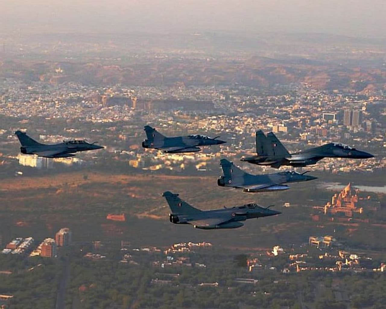 <p>Besides Su 30 MKI and Mirage 2000 aircraft, combat enablers like AWACS, AEW&C aircraft participated in the exercise from Indian Air Force side while the French Space Force was represented by A400M and A330 based MRTT (Medium Range Tanker and Transport) in large force engagements.<br /> </p><p>"Both Air Forces exercised in realistic settings with an aim to enhance operational capabilities and interoperability," IAF PRO Wing Commander Indranil Nandi said.<br /> </p><p>The exercise provided an opportunity to share best practices and evolve operational concepts; particularly for effective combat employment of the Rafale fleet, he said.</p> <p>Besides Su 30 MKI and Mirage 2000 aircraft, combat enablers like AWACS, AEW&C aircraft participated in the exercise from Indian Air Force side while the French Space Force was represented by A400M and A330 based MRTT (Medium Range Tanker and Transport) in large force engagements.<br /> </p><p>"Both Air Forces exercised in realistic settings with an aim to enhance operational capabilities and interoperability," IAF PRO Wing Commander Indranil Nandi said.<br /> </p><p>The exercise provided an opportunity to share best practices and evolve operational concepts; particularly for effective combat employment of the Rafale fleet, he said.</p>