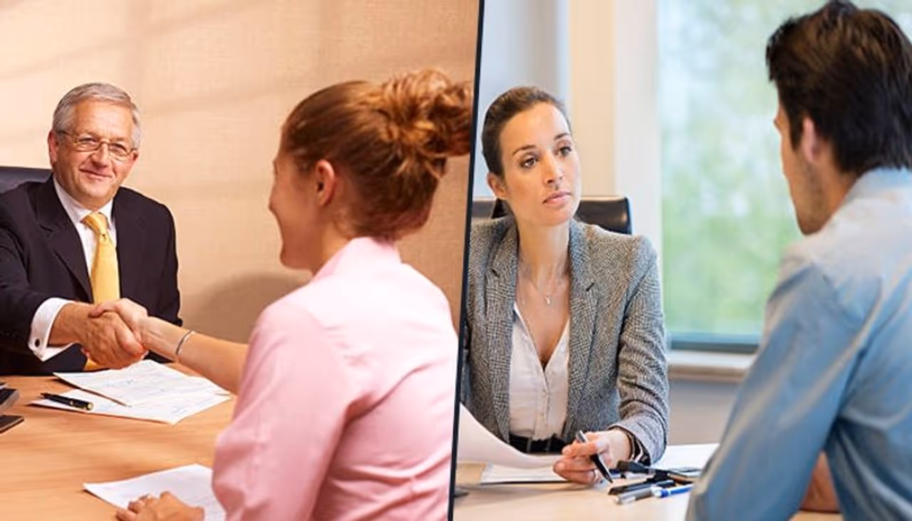 <p style="text align: justify;">Even if you pass the written test, interviews are the most important bit. So, don't worry, here are 7 quick remedies that might come handy before sitting for an interview, read on.</p> <p style="text align: justify;">Even if you pass the written test, interviews are the most important bit. So, don't worry, here are 7 quick remedies that might come handy before sitting for an interview, read on.</p>