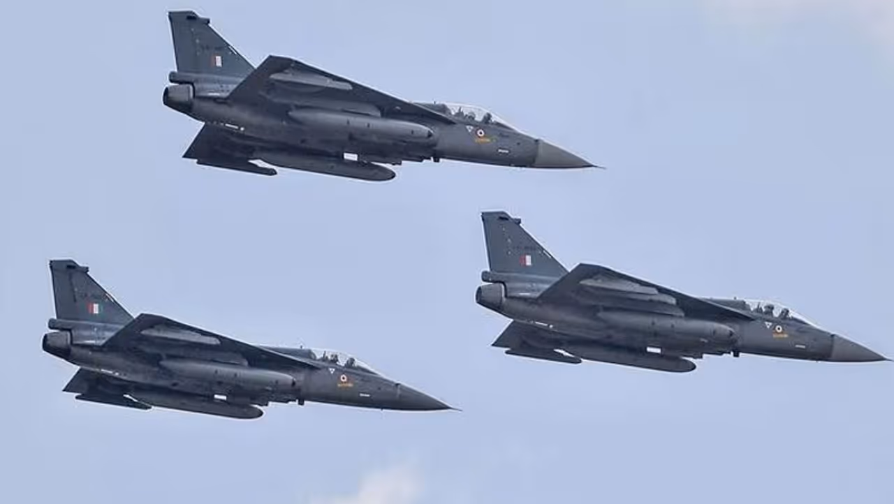 <p>The Ministry of Defence today handed over the contract worth over Rs 48,000 crore to State owned Hindustan Aeronautics Limited for 83 Tejas aircraft. &nbsp;<br />&nbsp;</p><p>The deal includes the procurement of 73 Tejas Mk 1A variants and 10 LCA Tejas Mk 1 trainer aircraft.<br />&nbsp;</p><p>HAL CMD R Madhavan said that the first aircraft will be delivered within 36 months from the date of signing the contract. While all the aircraft will be supplied to IAF in 9 years.<br />&nbsp;</p><p>Tejas Mk 1A is an indigenously designed, developed and manufactured state of the art modern 4+ generation fighter aircraft.</p>