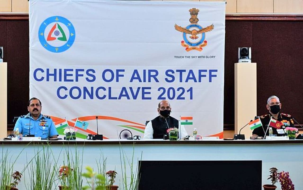 <p>Acknowledging that disruptive technology and cross linking of physical, digital and cognitive domains have changed the nature of warfare, Indian Air Force chief ACM RKS Bhadauria has called upon all Indian Ocean Region nations to strengthen their mutual understanding and existing security frameworks based on the principles of cooperation, collaboration and coexistence.<br />&nbsp;</p><p>During the inaugural session of IOR Chiefs of Air Staff, ACM Bhadauria said, "We have witnessed a paradigm change in the geopolitical landscape in the recent years, and globally, we are facing unprecedented levels of uncertainty, volatility and interconnected threats. While the world was grappling with complications and control of the pandemic, the worsening interstate relations, rising mistrust and geopolitical tensions have only reinforced the importance of mature and balanced cooperation at international level."</p>