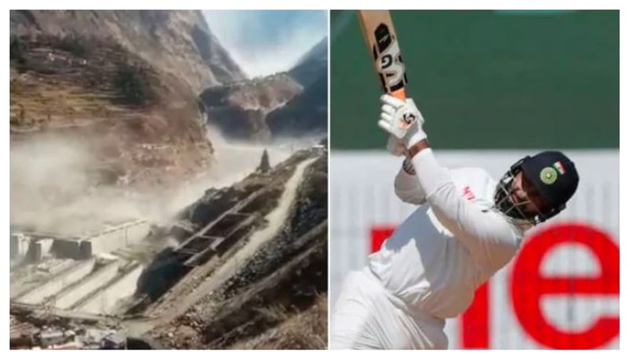 <p>ಇಂಗ್ಲೆಂಡ್ ವಿರುದ್ಧದ ಟೆಸ್ಟ್ ಪಂದ್ಯದಲ್ಲಿ ಟೀಂ ಇಂಡಿಯಾ ವಿಕೆಟ್ ಕೀಪರ್ ಹಾಗೂ ಬ್ಯಾಟ್ಸ್‌ಮನ್ ರಿಷಬ್ ಪಂತ ದಿಟ್ಟ ಬ್ಯಾಟಿಂಗ್ ಪ್ರದರ್ಶನ ನೀಡಿ ಮಿಂಚಿದ್ದಾರೆ. ಇದೇ ವೇಳೆ ಉತ್ತರಖಂಡ ದುರಂತಕ್ಕೆ ಪಂತ್ ಹೃದಯ ಕರಗಿದೆ.</p>