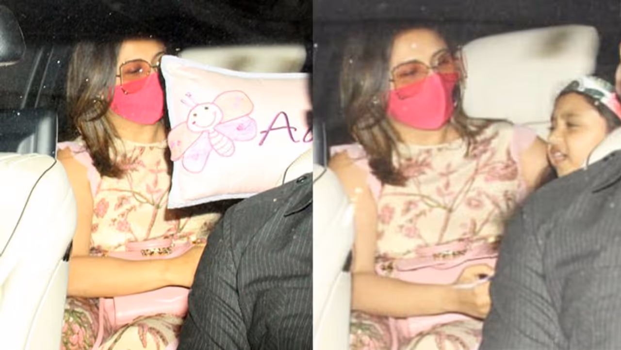 <p>ಮಗಳು ಆದಿರಾರನ್ನು ಲೈಮ್ಲೈಟ್ನಿಂದ ಸದಾ ದೂರ ಇಡಲು ಬಯಸುವ ರಾಣಿ ಮುಖರ್ಜಿ ಆಗಾಗ ಫೋಟೋಗ್ರಾಫರ್ಸ್ ಮಗಳ ಫೋಟೋ ಕ್ಲಿಕ್ ಮಾಡದಂತೆ ದಿಂಬನ್ನು ಅಡ್ಡ ಹಿಡಿಯುತ್ತಿದ್ದರು. ಆದರೆ ಇದು ಮಗಳಿಗೆ ಇಷ್ಟವಾದಂತೆ ಕಾಣುತ್ತಿರಲಿಲ್ಲ. </p> <p>ಮಗಳು ಆದಿರಾರನ್ನು ಲೈಮ್ಲೈಟ್ನಿಂದ ಸದಾ ದೂರ ಇಡಲು ಬಯಸುವ ರಾಣಿ ಮುಖರ್ಜಿ ಆಗಾಗ ಫೋಟೋಗ್ರಾಫರ್ಸ್ ಮಗಳ ಫೋಟೋ ಕ್ಲಿಕ್ ಮಾಡದಂತೆ ದಿಂಬನ್ನು ಅಡ್ಡ ಹಿಡಿಯುತ್ತಿದ್ದರು. ಆದರೆ ಇದು ಮಗಳಿಗೆ ಇಷ್ಟವಾದಂತೆ ಕಾಣುತ್ತಿರಲಿಲ್ಲ. </p>