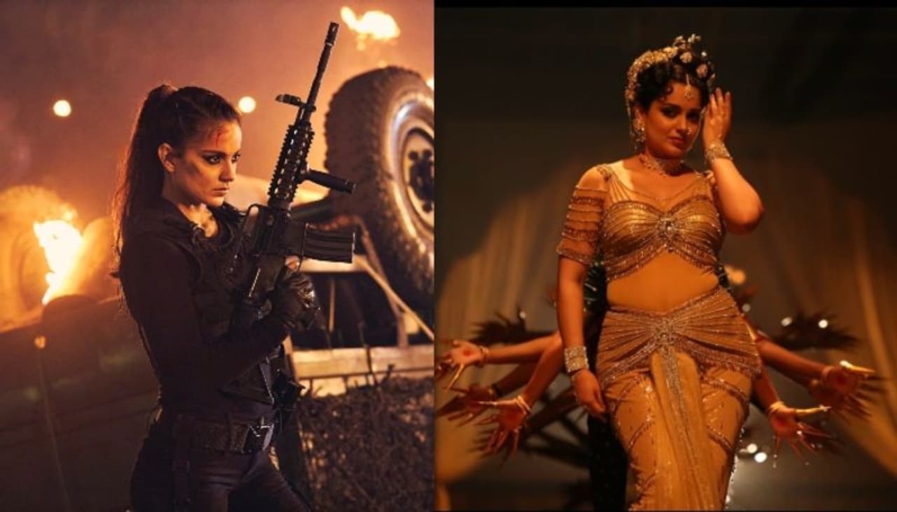 <p>ಇತ್ತೀಚೇಗೆ ಕಂಗನಾ ತಮ್ಮ ಧಕಾಡ್ ಚಿತ್ರದ ಫೋಟೋವನ್ನು ಹಂಚಿಕೊಂಡು,&nbsp;ಪರದೆ&nbsp;ಮೇಲೆ ಪರಿಪೂರ್ಣತೆಯೊಂದಿಗೆ ಯಾವುದೇ ರೀತಿಯ ಪಾತ್ರ ನಿರ್ವಹಿಸಬಲ್ಲ ವಿಶ್ವದ ಏಕೈಕ ನಟಿ (ಹಾಲಿವುಡ್ ಮತ್ತು ಬಾಲಿವುಡ್) ಎಂದು ಹೇಳಿಕೊಂಡಿದ್ದಾರೆ.&nbsp;</p>