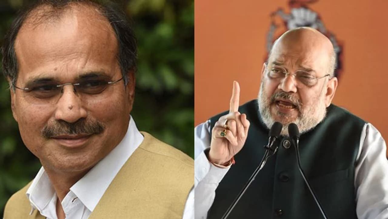 <p>While making a statement in Lok Sabha, Shah slammed Adhir Ranjan Chowdhury over his claim that he violated the dignity of Shantiniketan by sitting on the chair of Rabindranath Tagore.<br /> </p> <p>While making a statement in Lok Sabha, Shah slammed Adhir Ranjan Chowdhury over his claim that he violated the dignity of Shantiniketan by sitting on the chair of Rabindranath Tagore.<br /> </p>