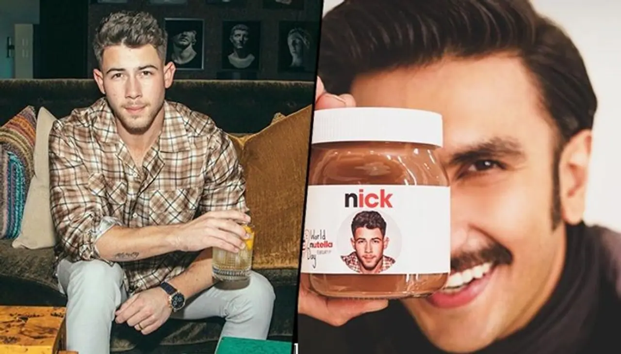 <p style="text align: justify;">A few hours back, he shared an adorable yet goofy picture in his Instagram story, where he is holding a Nutella jar with Nick's face on it. You might be wondering why.</p>