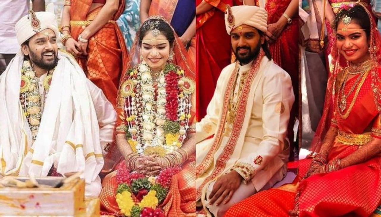 యంగ్ హీరో సుమంత్ అశ్విన్ మ్యారేజ్ లైఫ్లోకి అడుగు పెట్టాడు. ఆయన మ్యారేజ్ శనివారం కొద్ది మంది బంధుమిత్రల సమక్షంలో గ్రాండ్గా జరిగింది. యంగ్ హీరో సుమంత్ అశ్విన్ మ్యారేజ్ లైఫ్లోకి అడుగు పెట్టాడు. ఆయన మ్యారేజ్ శనివారం కొద్ది మంది బంధుమిత్రల సమక్షంలో గ్రాండ్గా జరిగింది.