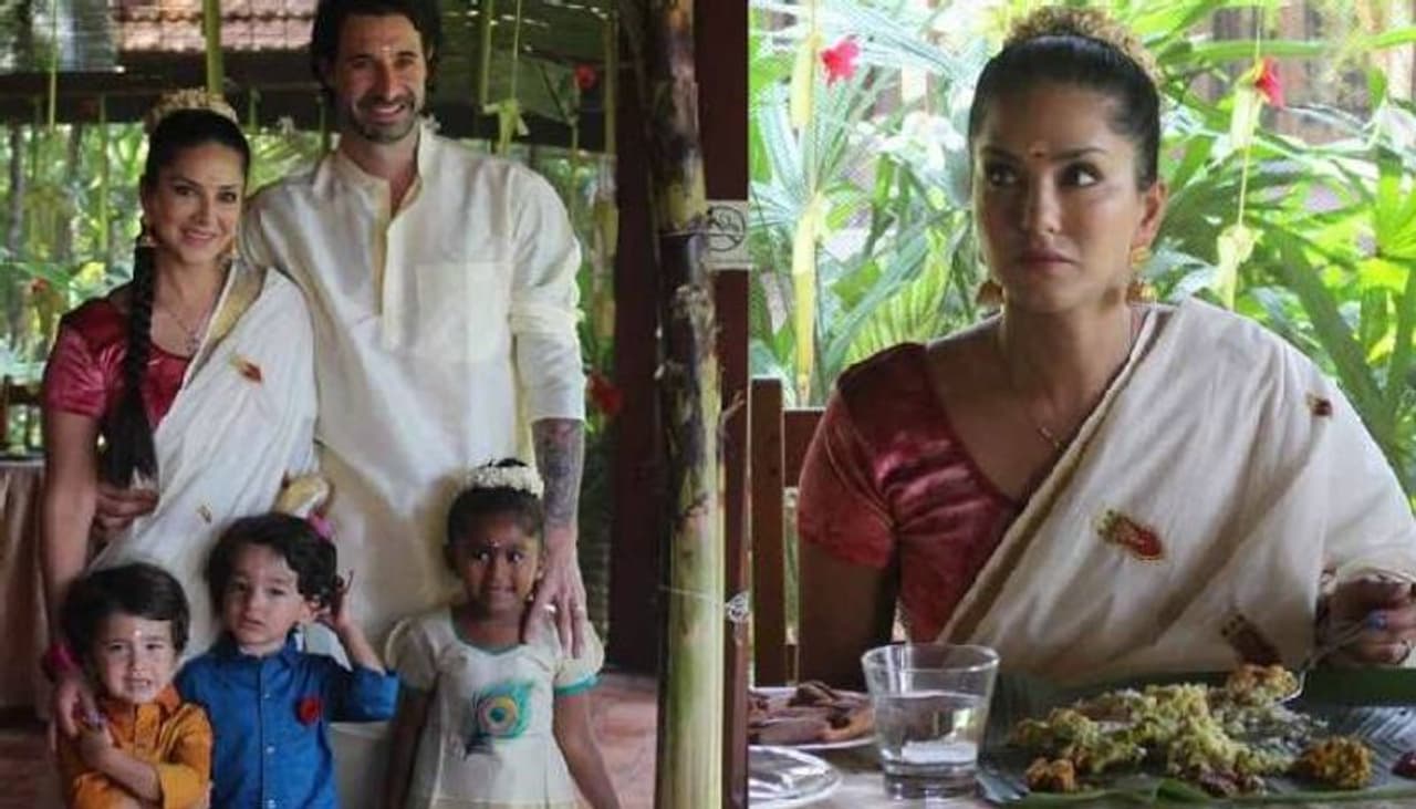 ഇപ്പോഴിതാ കേരളത്തനിമ വിളിച്ചോതുന്ന സണ്ണിയുടെ ചില ചിത്രങ്ങളാണ് സൈബര്‍ ലോകത്ത് വൈറലാകുന്നത്.