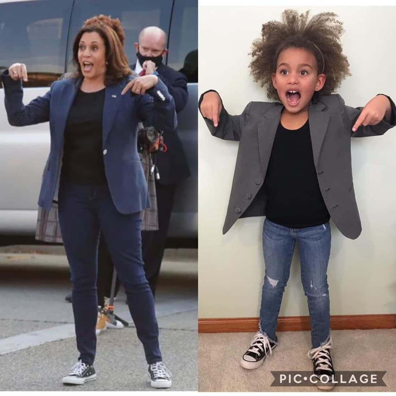 <p>മിഷിഗണിലുള്ള ഒരു അമ്മ തന്റെ മകളെ ചില ആളുകളെ പോലെ വസ്ത്രം ധരിപ്പിച്ച് സോഷ്യല് മീഡിയയില് പങ്കുവച്ച ചിത്രങ്ങള് ശ്രദ്ധേയമാവുകയാണ്. ഏതെങ്കിലും ഒരു സെലിബ്രിറ്റിയുടെ വേഷധാരണമല്ല ആ പെൺകുട്ടിയുടേത്. മറിച്ച്, കറുത്ത വര്ഗക്കാരായ ആളുകളെപ്പോലെയാണ് മകളെ അമ്മ വേഷം ധരിപ്പിച്ചിരിക്കുന്നതും ചിത്രങ്ങളെടുത്തിരിക്കുന്നതും. </p> <p>മിഷിഗണിലുള്ള ഒരു അമ്മ തന്റെ മകളെ ചില ആളുകളെ പോലെ വസ്ത്രം ധരിപ്പിച്ച് സോഷ്യല് മീഡിയയില് പങ്കുവച്ച ചിത്രങ്ങള് ശ്രദ്ധേയമാവുകയാണ്. ഏതെങ്കിലും ഒരു സെലിബ്രിറ്റിയുടെ വേഷധാരണമല്ല ആ പെൺകുട്ടിയുടേത്. മറിച്ച്, കറുത്ത വര്ഗക്കാരായ ആളുകളെപ്പോലെയാണ് മകളെ അമ്മ വേഷം ധരിപ്പിച്ചിരിക്കുന്നതും ചിത്രങ്ങളെടുത്തിരിക്കുന്നതും. </p>