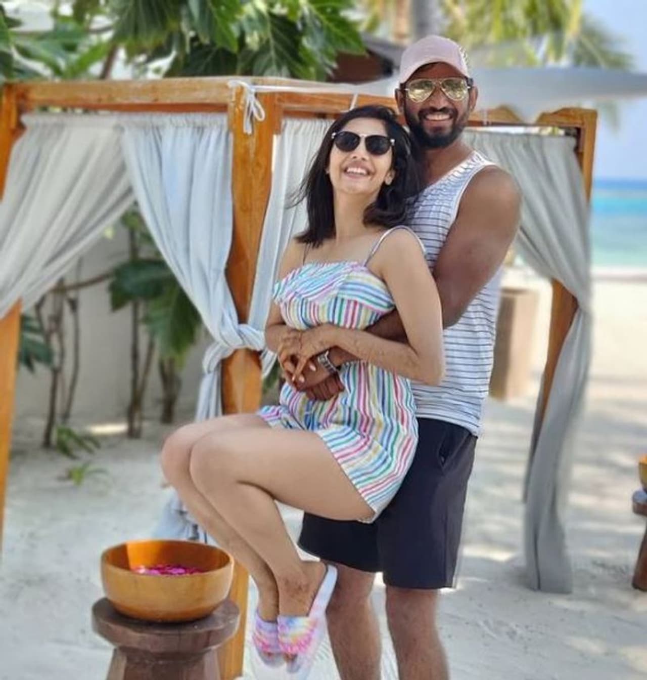 <p>ಫೆ.14ರಂದು ವೈವಾಹಿಕ ಬದುಕಿಗೆ ಕಾಲಿಟ್ಟ ಕೃಷ್ಣ ಮಿಲನಾ.</p>