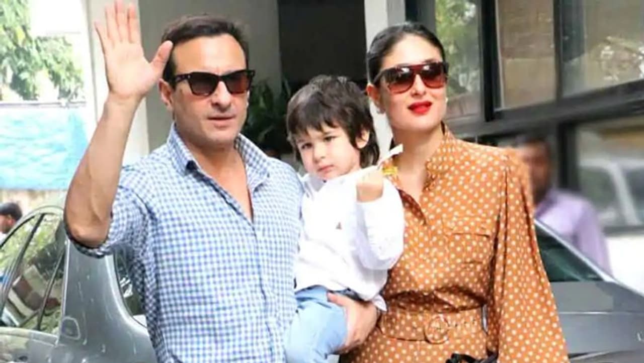 <p>Kareena Kapoor, from 'The First Family of Indian Cinema', Kapoor family, while Saif Ali Khan is the only the Pataudi family, son of Mansoor Ali Khan Pataudi, a cricket legend while mother Sharmila Tagore was a top actress of her time.</p> <p>Kareena Kapoor, from 'The First Family of Indian Cinema', Kapoor family, while Saif Ali Khan is the only the Pataudi family, son of Mansoor Ali Khan Pataudi, a cricket legend while mother Sharmila Tagore was a top actress of her time.</p>