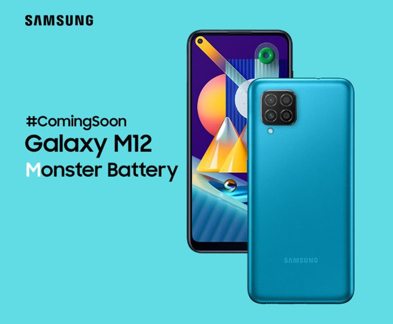 <p><strong>శామ్సంగ్ గెలాక్సీ ఎం 12 స్పెసిఫికేషన్లు</strong><br />ఈ స్మార్ట్ ఫోన్లో డ్యూయల్ సిమ్ సపోర్ట్, ఆండ్రాయిడ్ ఓఎస్ బేస్డ్ వన్ యుఐ కోర్, 720x1600 పిక్సెల్ల రిజల్యూషన్, 6.5 అంగుళాల హెచ్డి ప్లస్ డిస్ ప్లేతో వస్తుంది. ఈ ఫోన్లో టిఎఫ్టి ఇన్ఫినిటీ వి డిస్ప్లే అందించారు. ఈ శామ్సంగ్ ఫోన్లో ఎక్సినోస్ 850 ప్రాసెసర్, 3/4/6 జిబి ర్యామ్ తో 32/64/128 జిబి స్టోరేజ్ ఉన్నాయి. వీటిని మెమరీ కార్డ్ సహాయంతో 1 టిబి వరకు పెంచుకోవచ్చు.<br /> </p> <p><strong>శామ్సంగ్ గెలాక్సీ ఎం 12 స్పెసిఫికేషన్లు</strong><br />ఈ స్మార్ట్ ఫోన్లో డ్యూయల్ సిమ్ సపోర్ట్, ఆండ్రాయిడ్ ఓఎస్ బేస్డ్ వన్ యుఐ కోర్, 720x1600 పిక్సెల్ల రిజల్యూషన్, 6.5 అంగుళాల హెచ్డి ప్లస్ డిస్ ప్లేతో వస్తుంది. ఈ ఫోన్లో టిఎఫ్టి ఇన్ఫినిటీ వి డిస్ప్లే అందించారు. ఈ శామ్సంగ్ ఫోన్లో ఎక్సినోస్ 850 ప్రాసెసర్, 3/4/6 జిబి ర్యామ్ తో 32/64/128 జిబి స్టోరేజ్ ఉన్నాయి. వీటిని మెమరీ కార్డ్ సహాయంతో 1 టిబి వరకు పెంచుకోవచ్చు.<br /> </p>