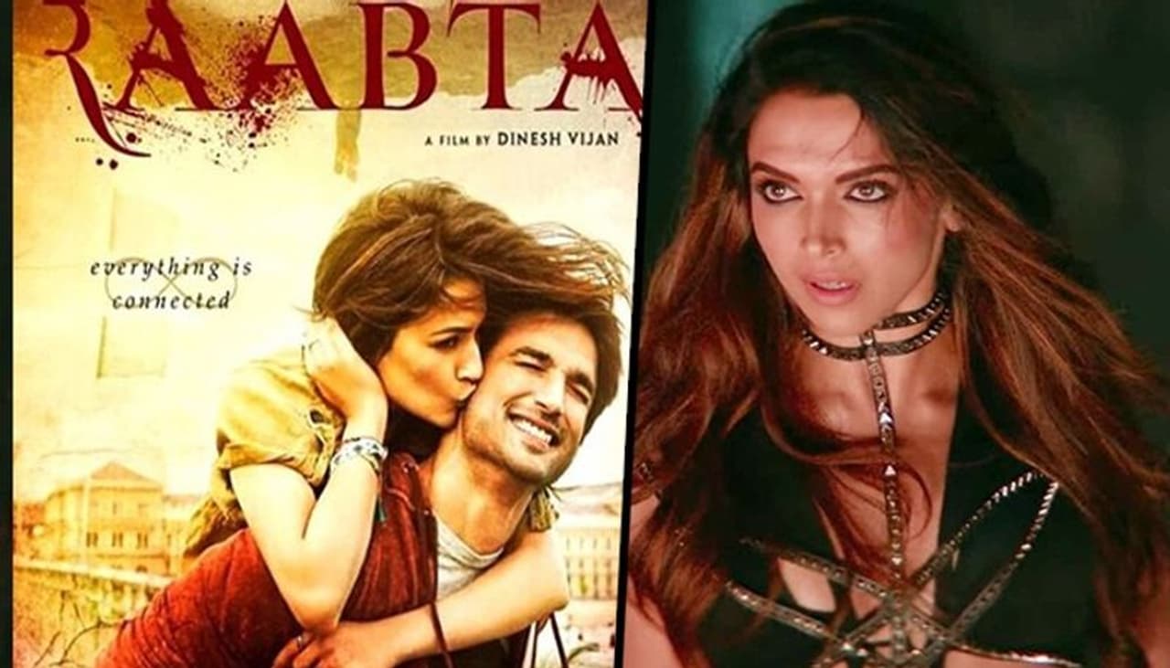 <p>ದಿವಂಗತ ನಟ ಸುಶಾಂತ್ ಸಿಂಗ್ ರಜಪೂತ್&nbsp;ಮತ್ತು &nbsp;ಕೃತಿ ಸನೋನ್‌ರ&nbsp;ರಾಬ್ತಾ ಸಿನಿಮಾ ಗಲ್ಲಾಪೆಟ್ಟಿಗೆಯಲ್ಲಿ ಉತ್ತಮ ಸಾಧನೆ ಮಾಡಲು ಸಾಧ್ಯವಾಗಲಿಲ್ಲ, ಆದರೆ ದೀಪಿಕಾ ಪಡುಕೋಣೆ ಅಭಿನಯದ ಅದರ 'ಟೈಟಲ್‌ ಟ್ರಾಕ್‌ ಸಖತ್‌ ವೈರಲ್ ಆಗಿದೆ.</p>